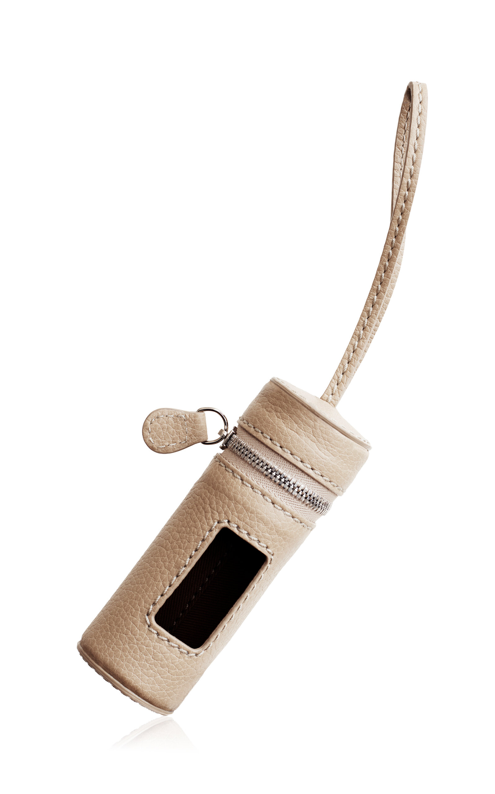 PAGERIE The Leather Dog Bag Pochette - Nude