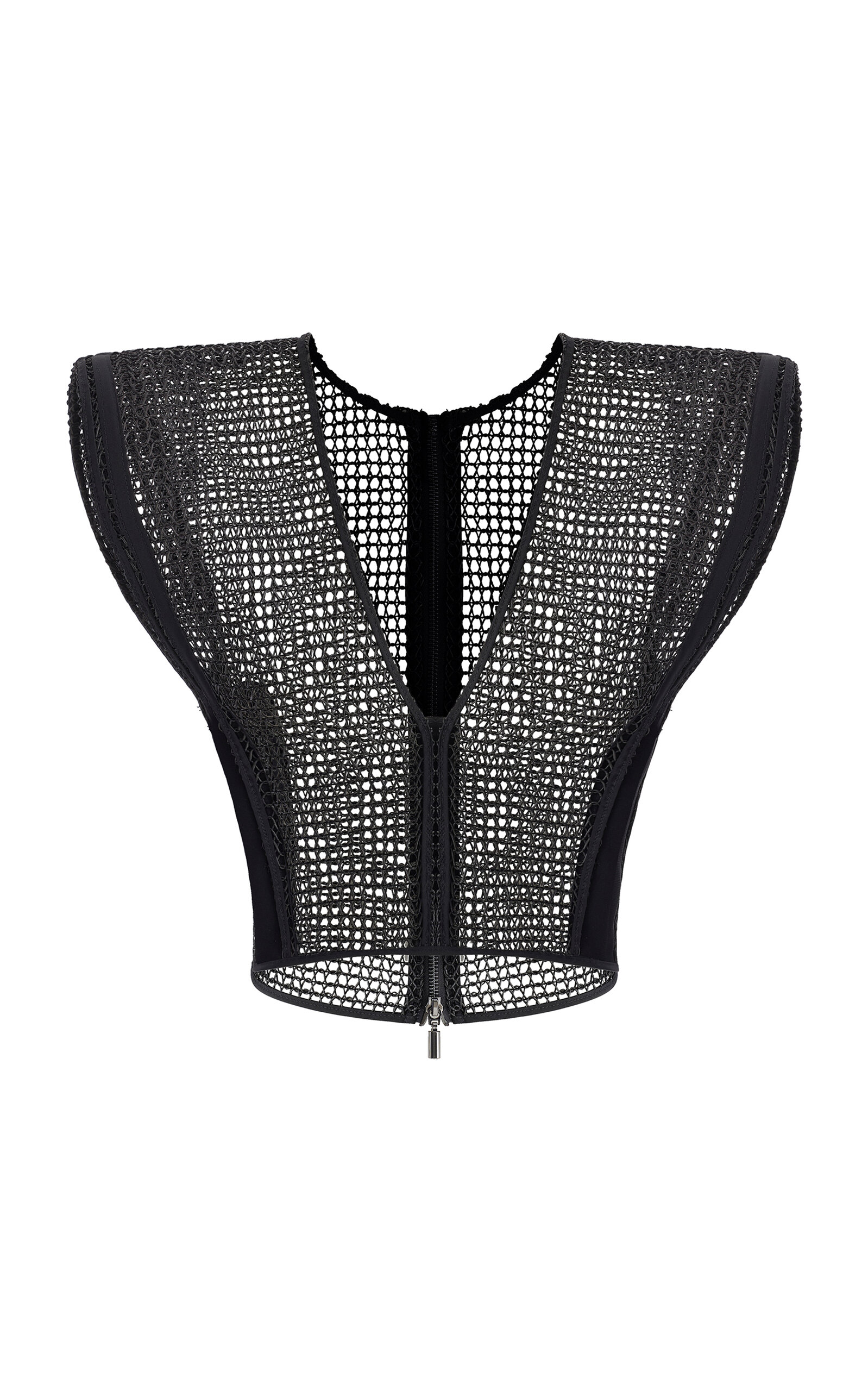 Maticevski Openwork Cotton-Blend Kombat Top