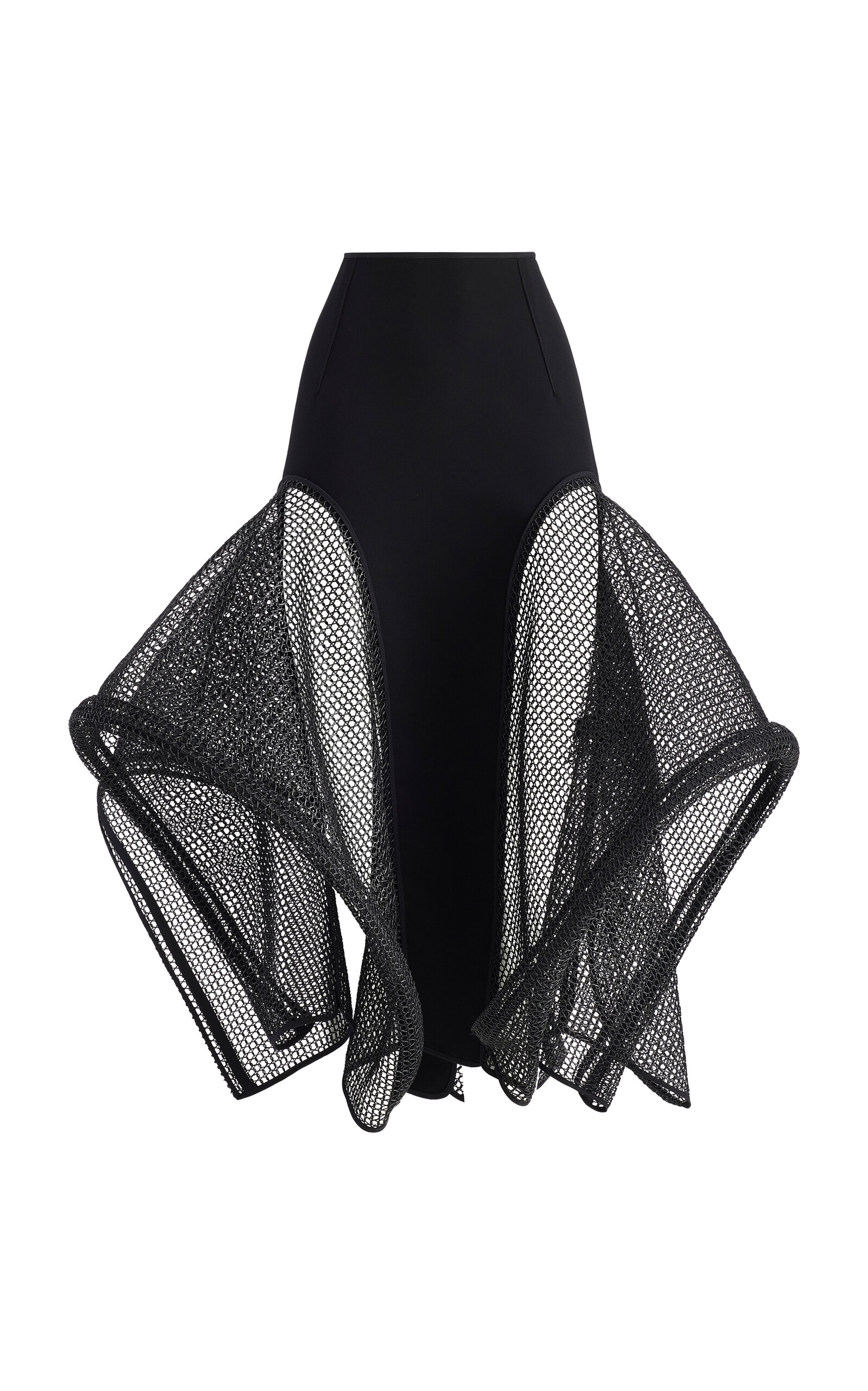 Maticevski Openwork Cotton-blend Insanity Skirt In Black