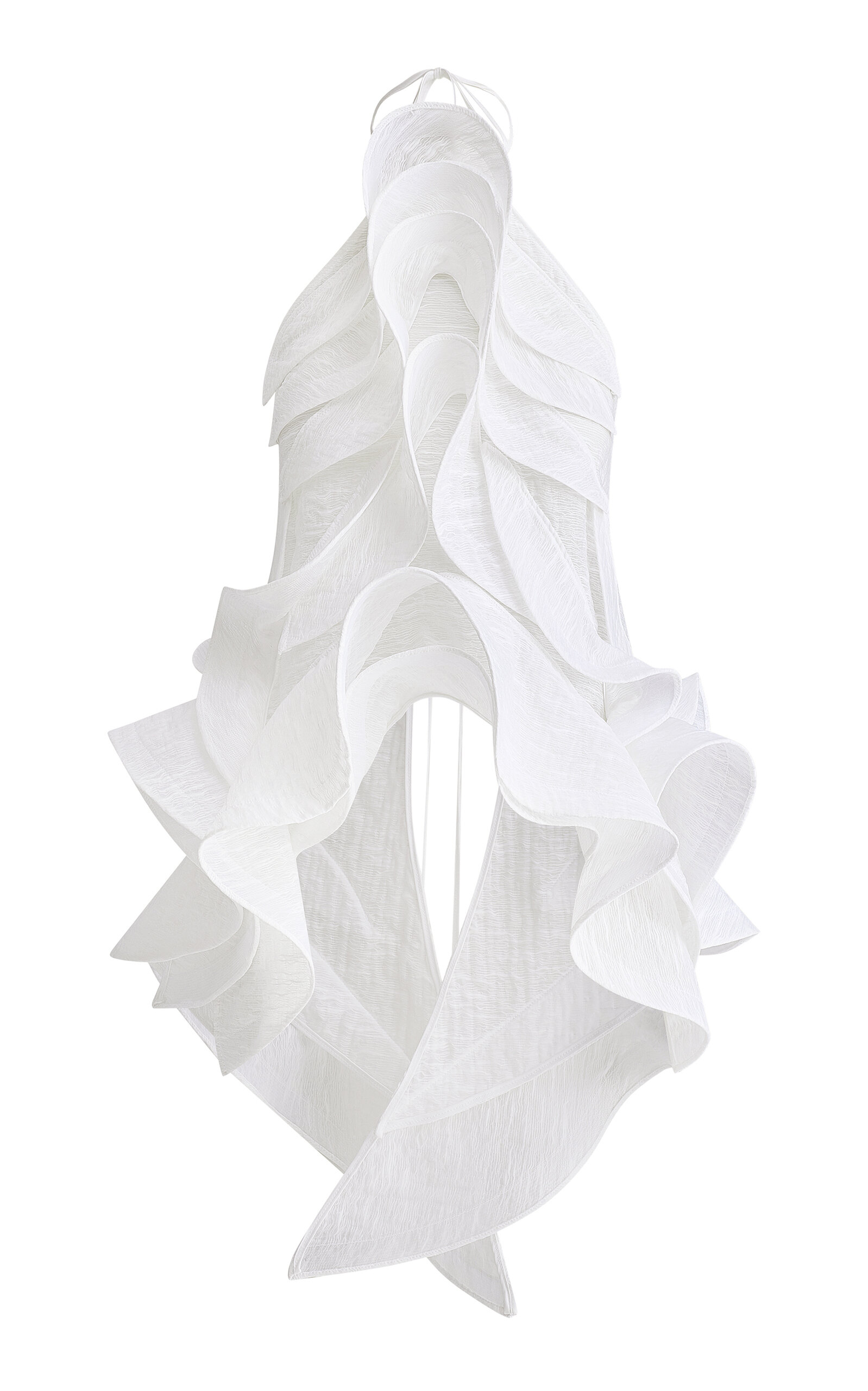 Maticevski Étoile Wave Halter Top - Men's Clothing