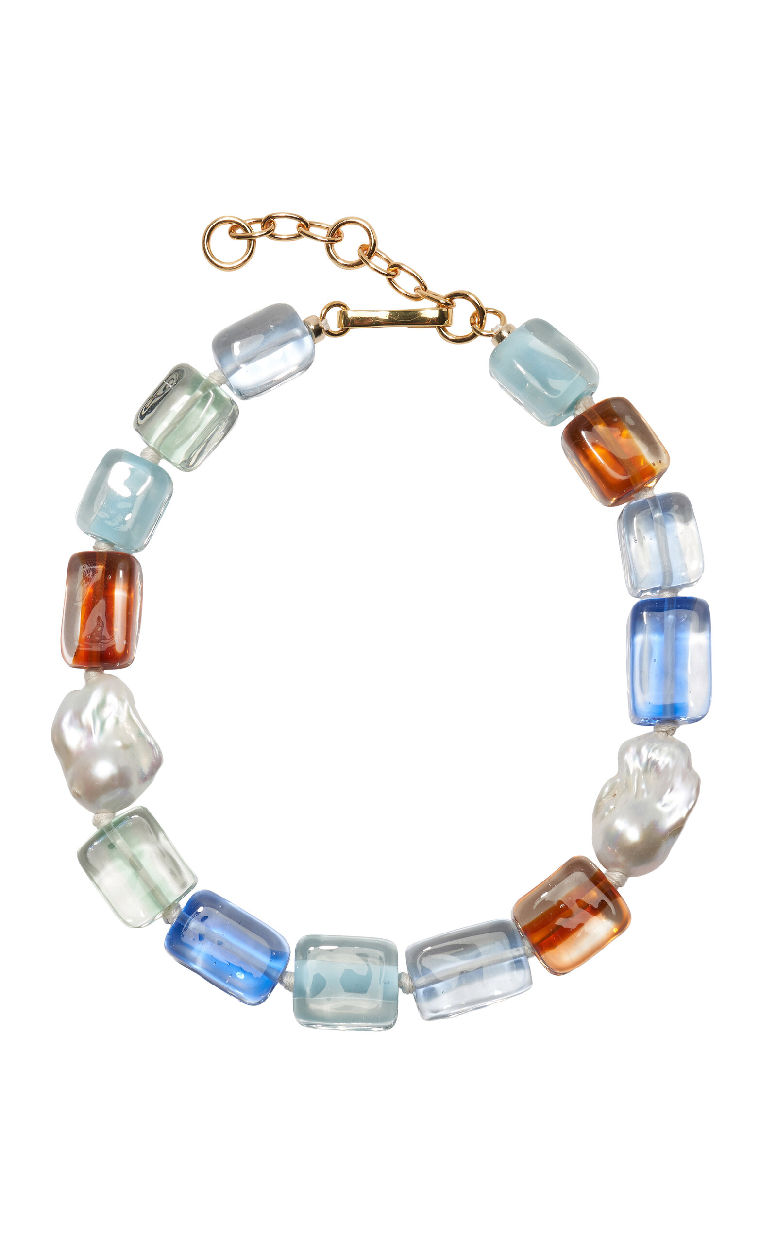 Lizzie Fortunato Delphine Collar In Paradise In Multi