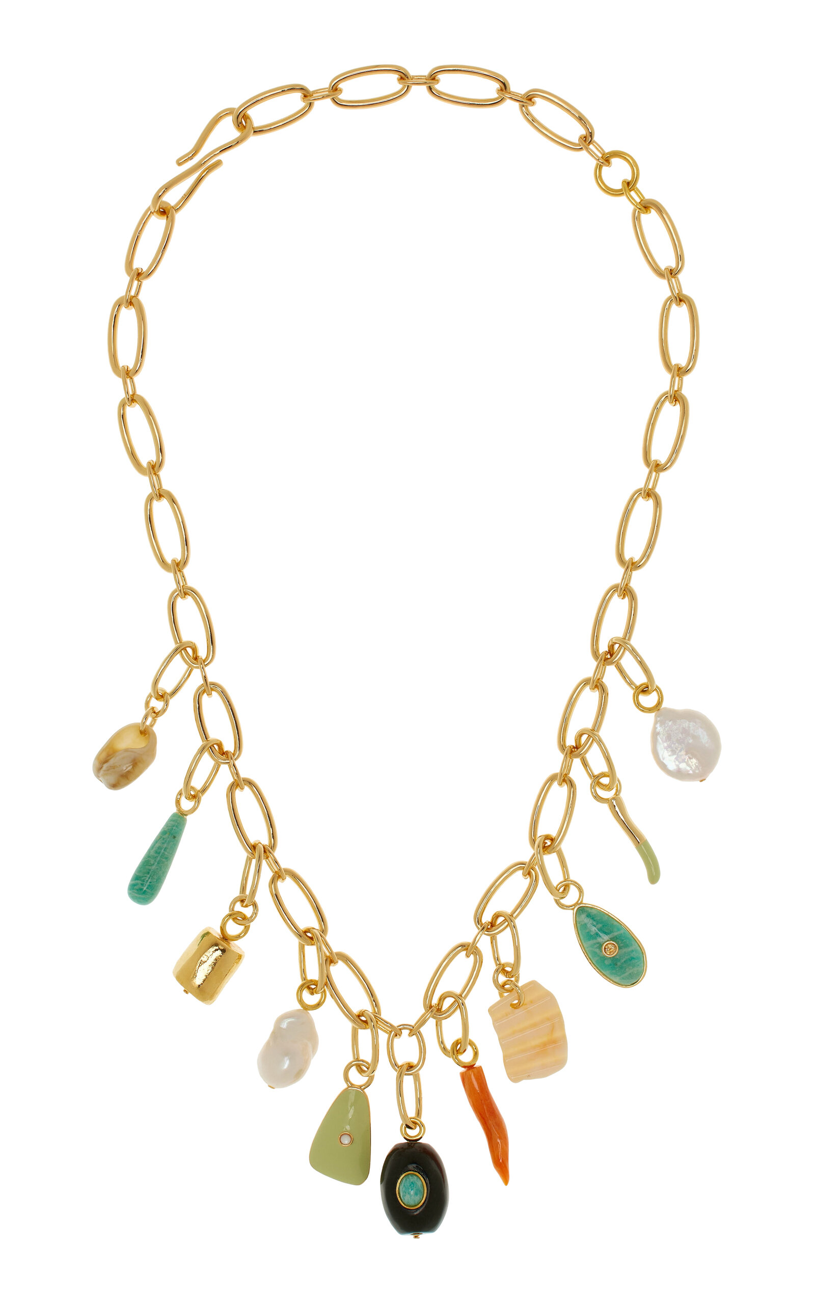 Lizzie Fortunato Seraphina Charm Necklace - Multi - OS - Only At Moda Operandi