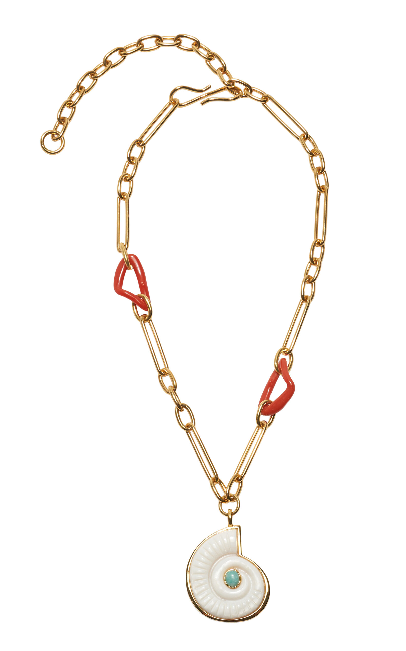 Lizzie Fortunato Sirena Shell Necklace - White - OS - Only At Moda Operandi