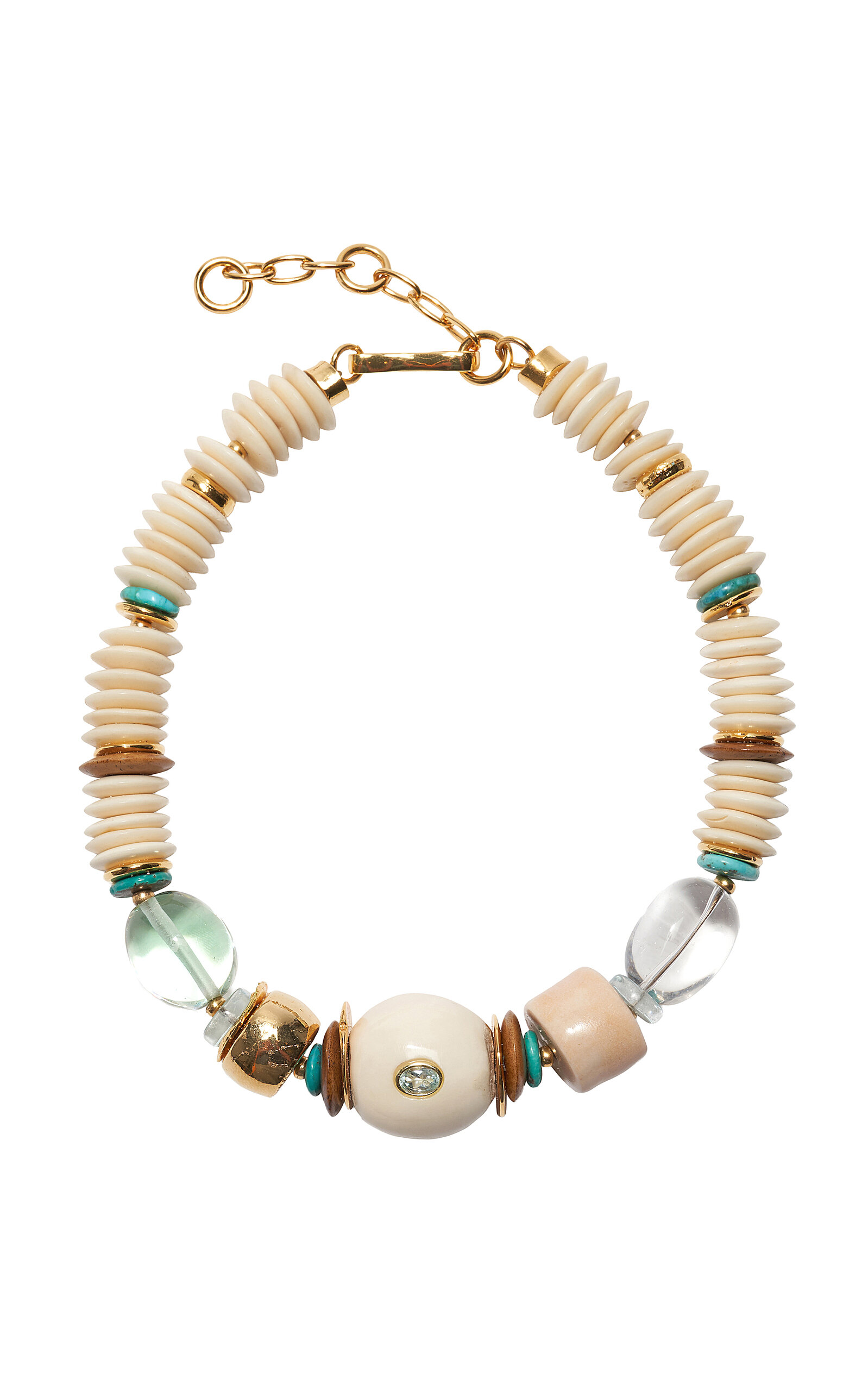 Lizzie Fortunato Coquina Necklace In White