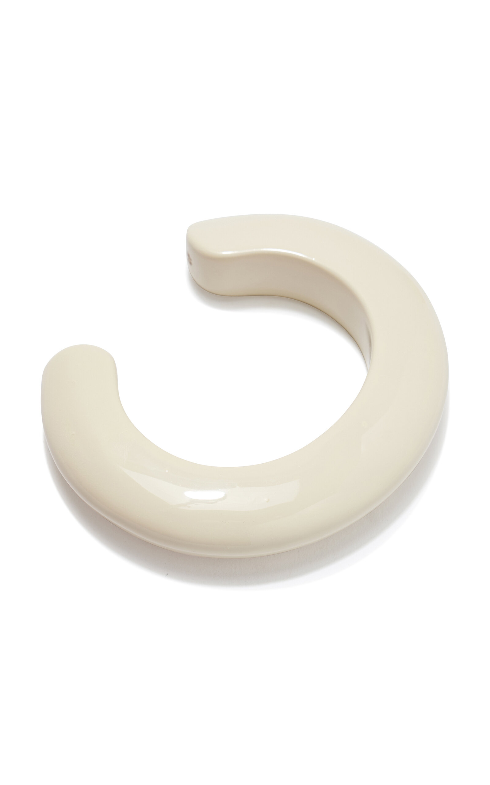 Lizzie Fortunato Ridge Cuff In Alabaster - Ivory - M/L - Only At Moda Operandi