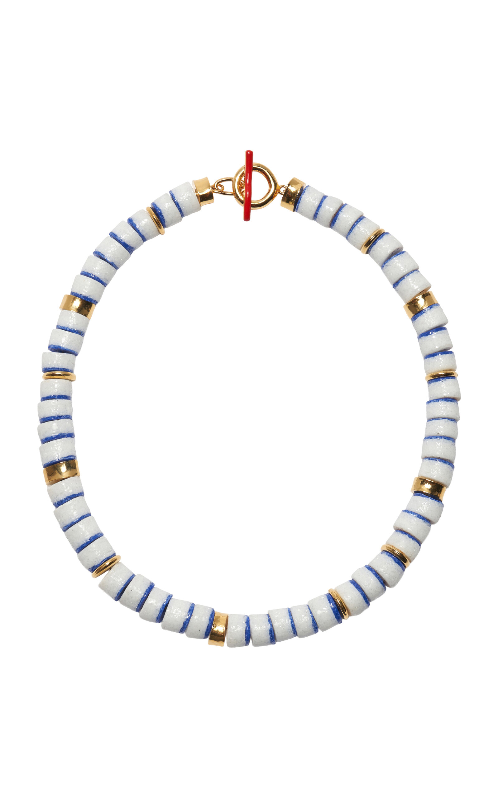 Lizzie Fortunato Lido Necklace In Deep Blue In Blue