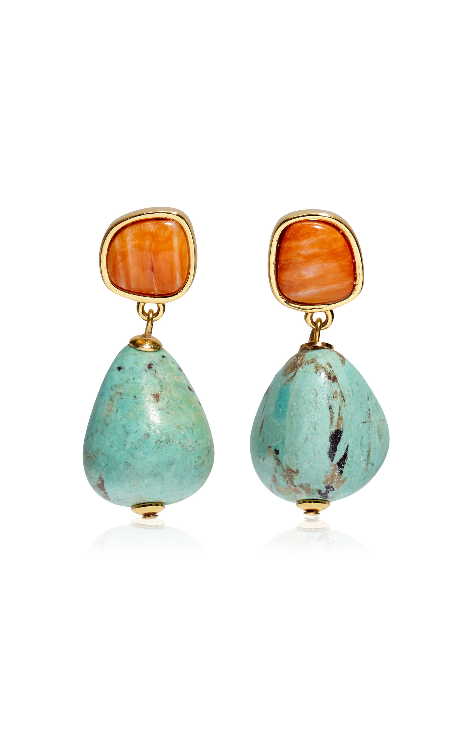 Lizzie Fortunato Citrus Splash Earrings In Multi