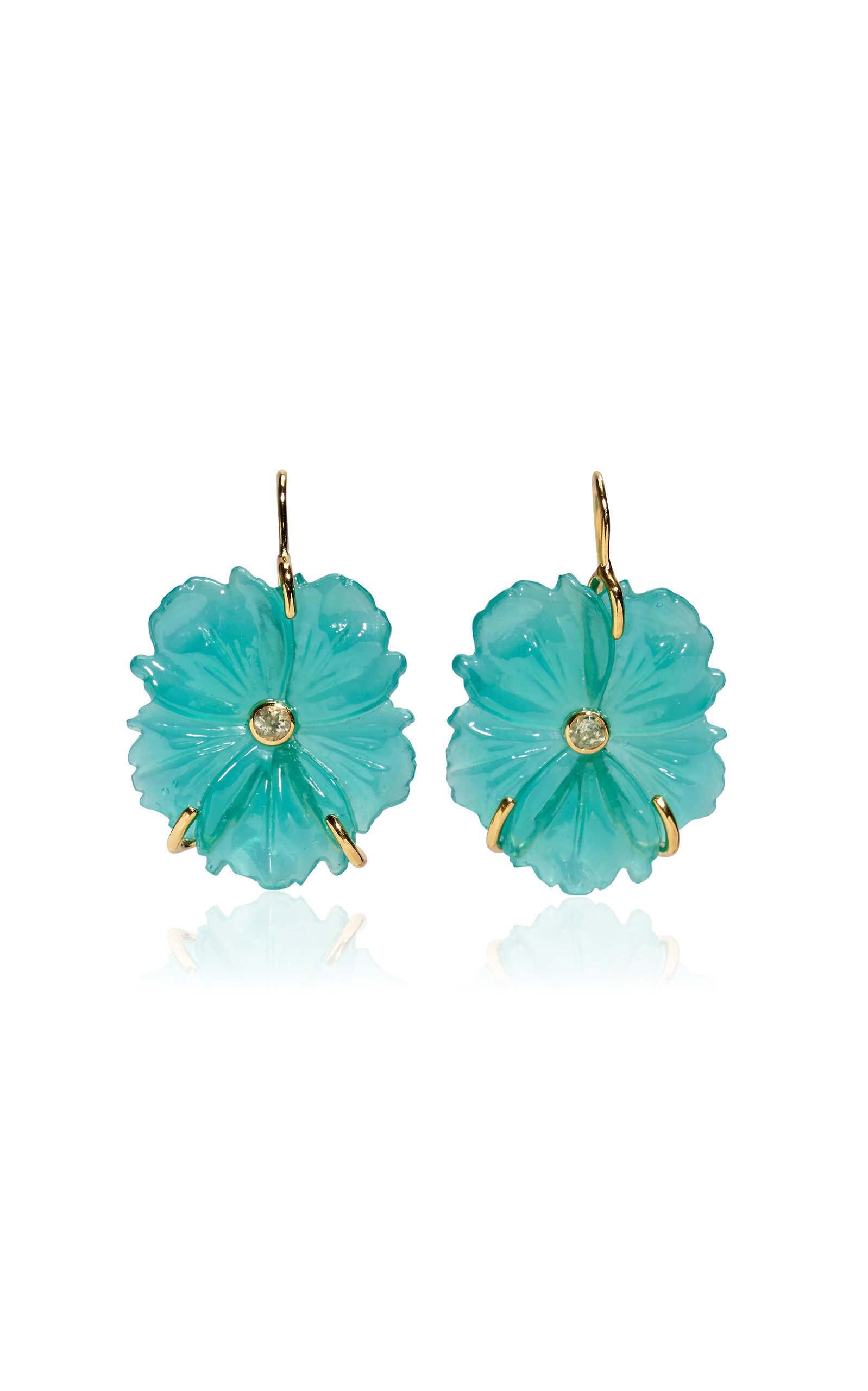 Lizzie Fortunato New Bloom Earrings In Capri In Blue