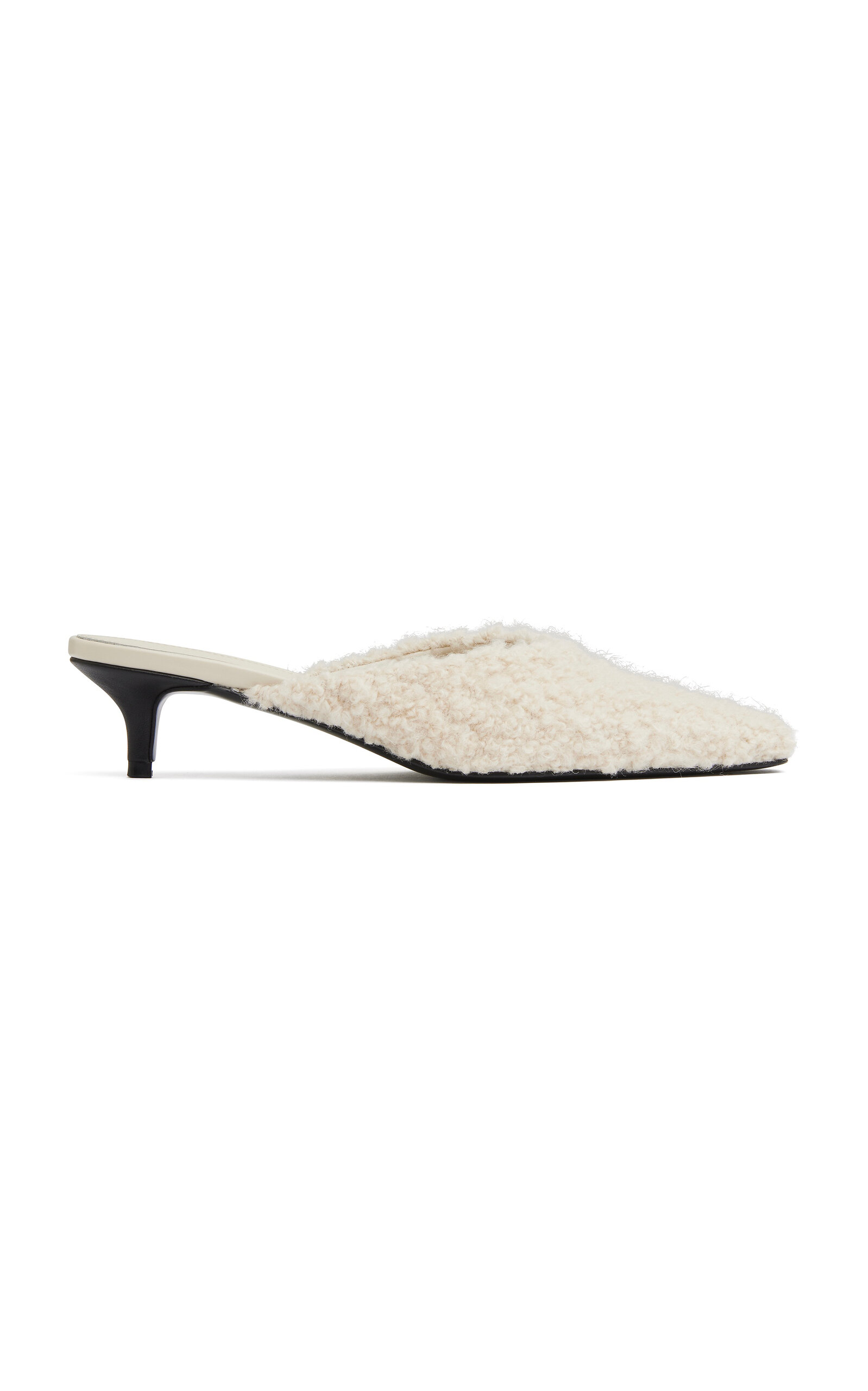 St Agni Teddy Heel In White