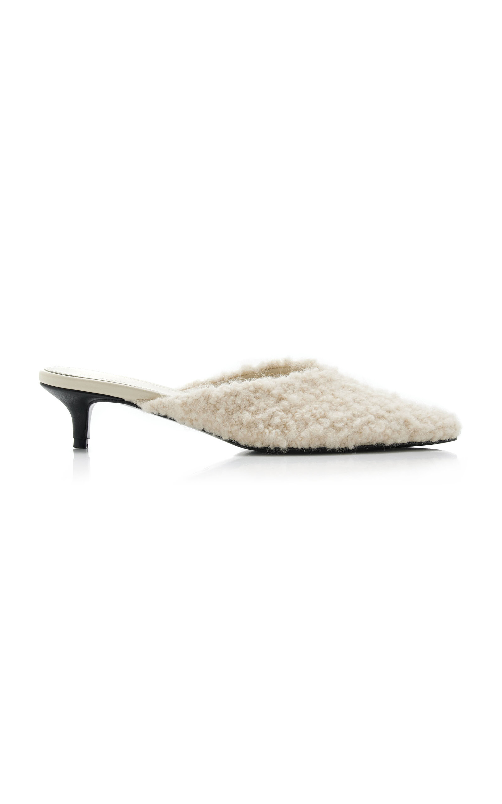 St Agni Teddy Heel In White