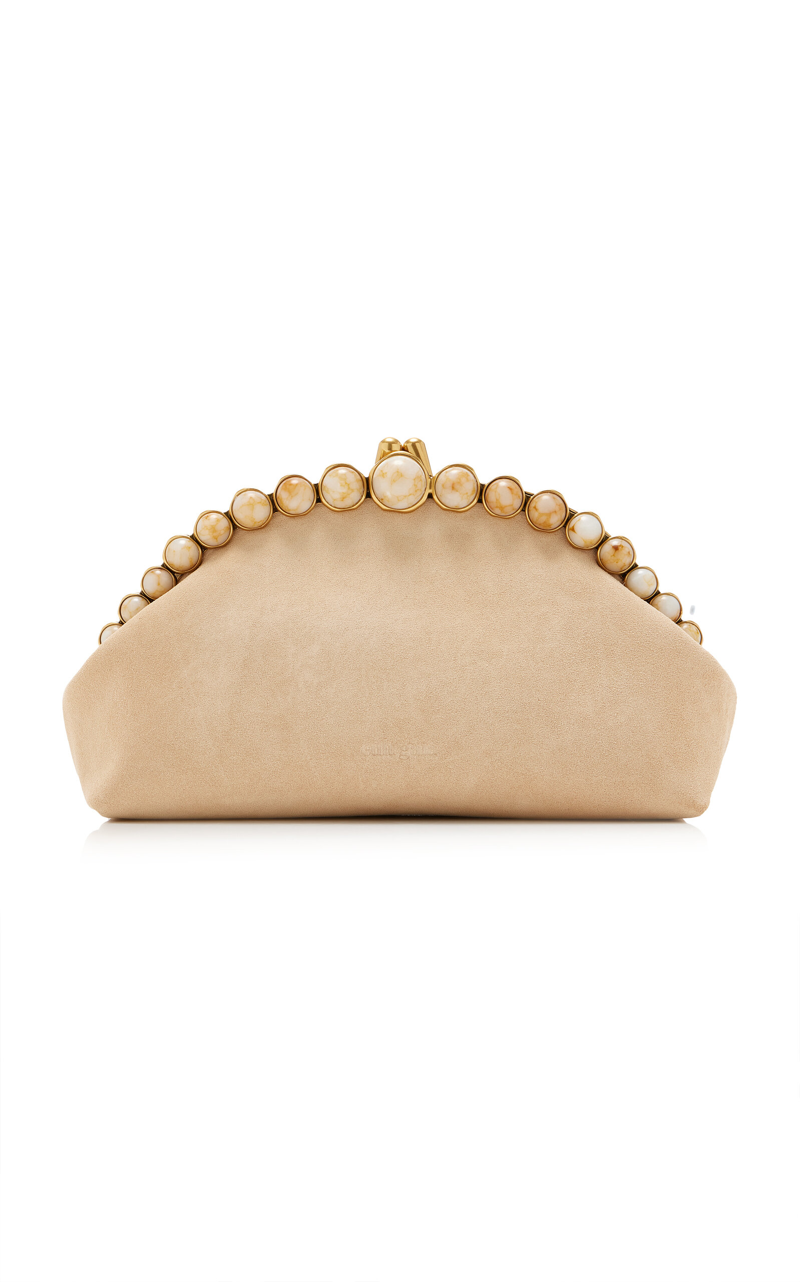 Cult Gaia Una Suede Clutch - Moda Operandi