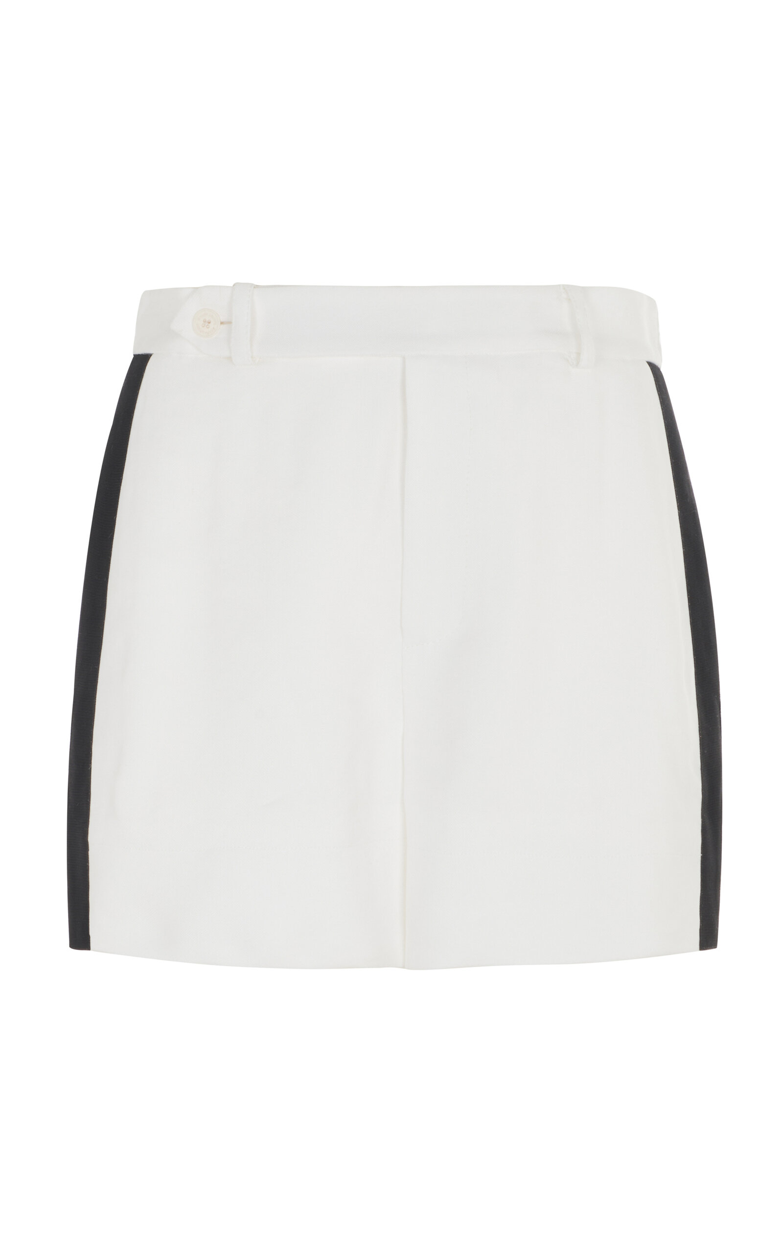 Ralph Lauren Belton Ramie-Blend Shorts - Black/white