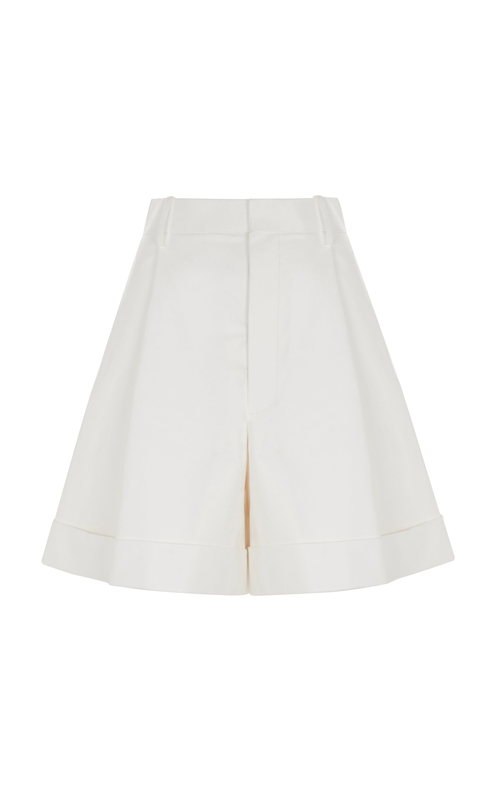Ralph Lauren Hannes Leather Shorts - White