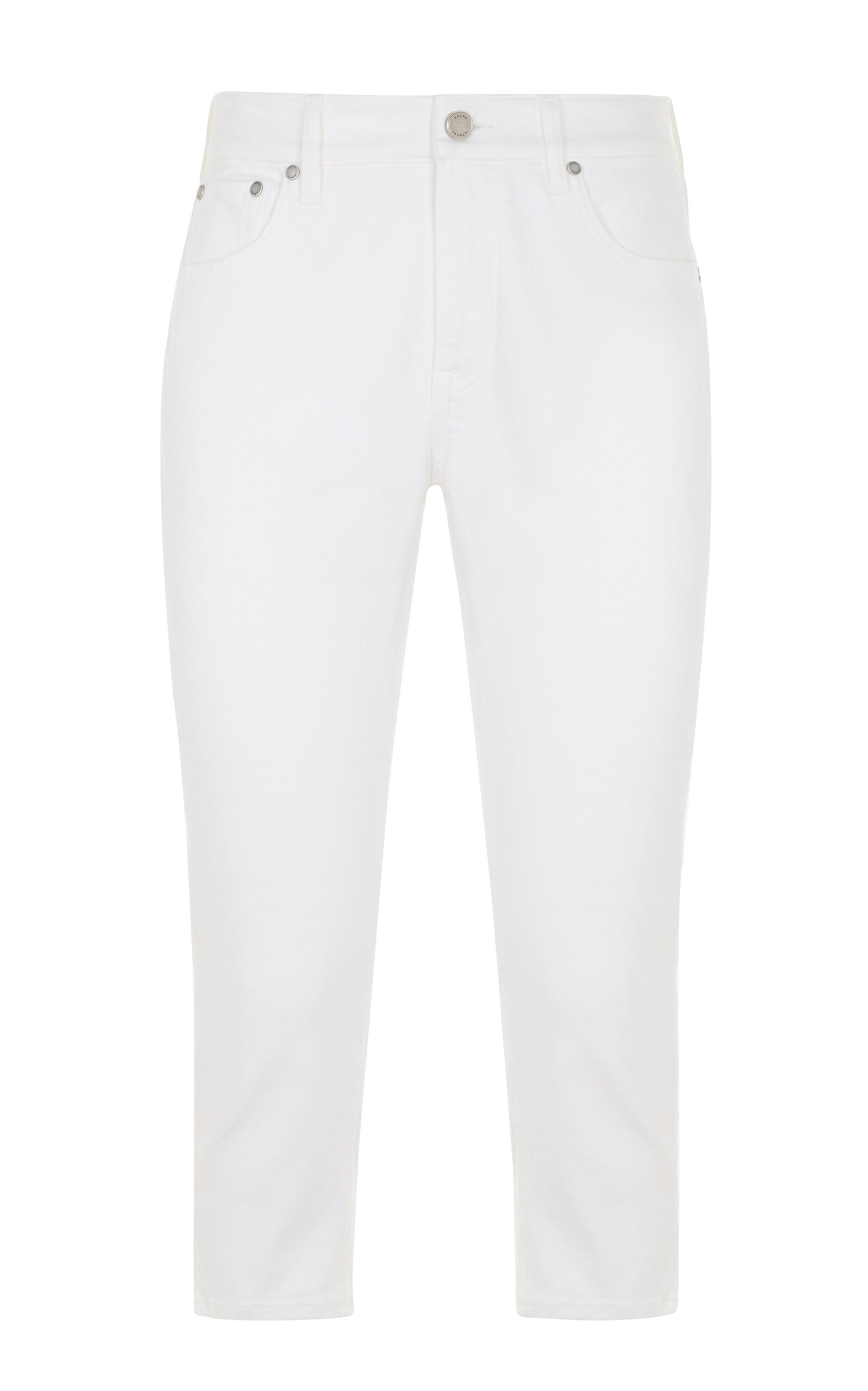 Ralph Lauren Breona Stretch Capri Jeans - White
