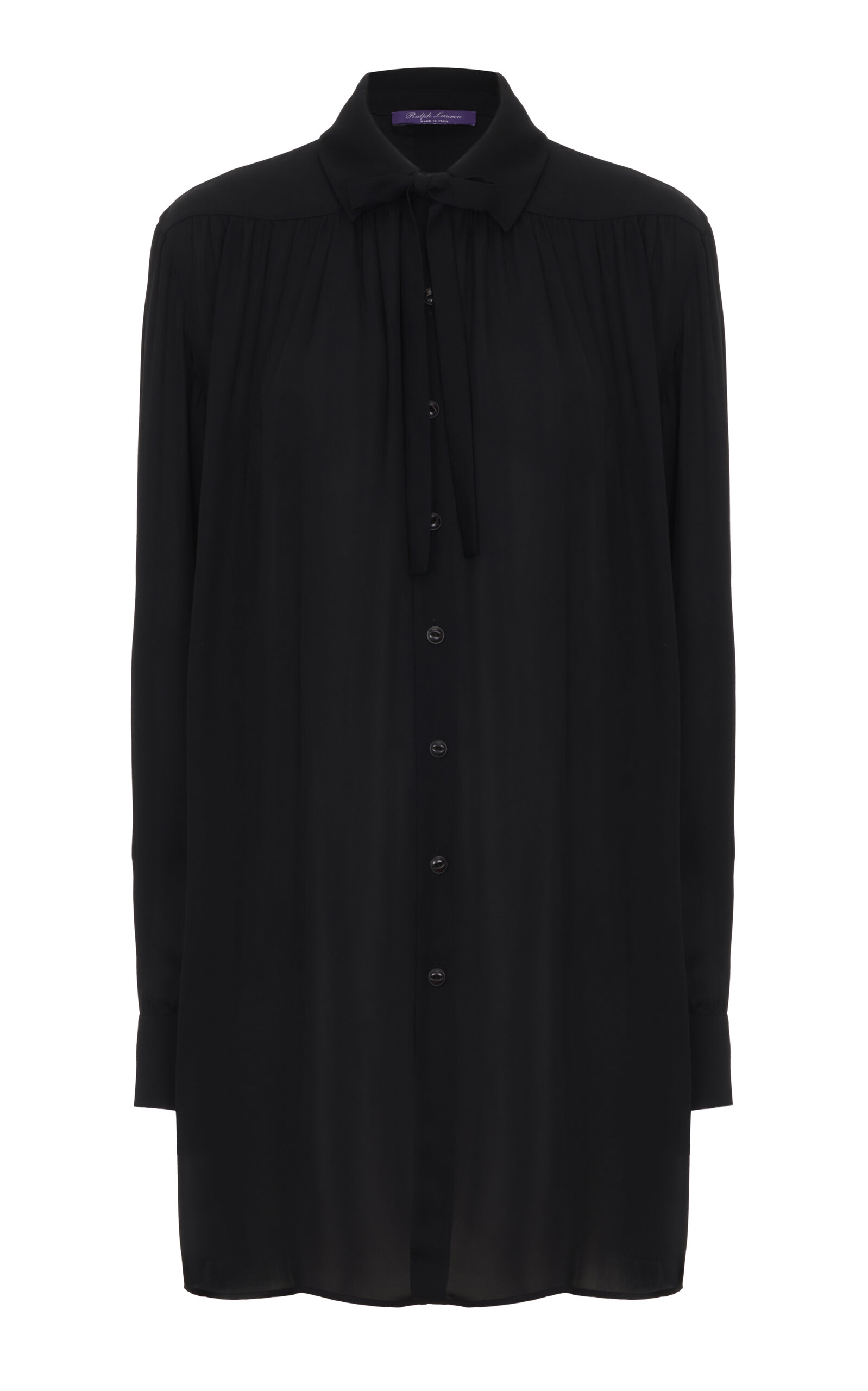 Ralph Lauren Karmen Crepe Shirt - Black