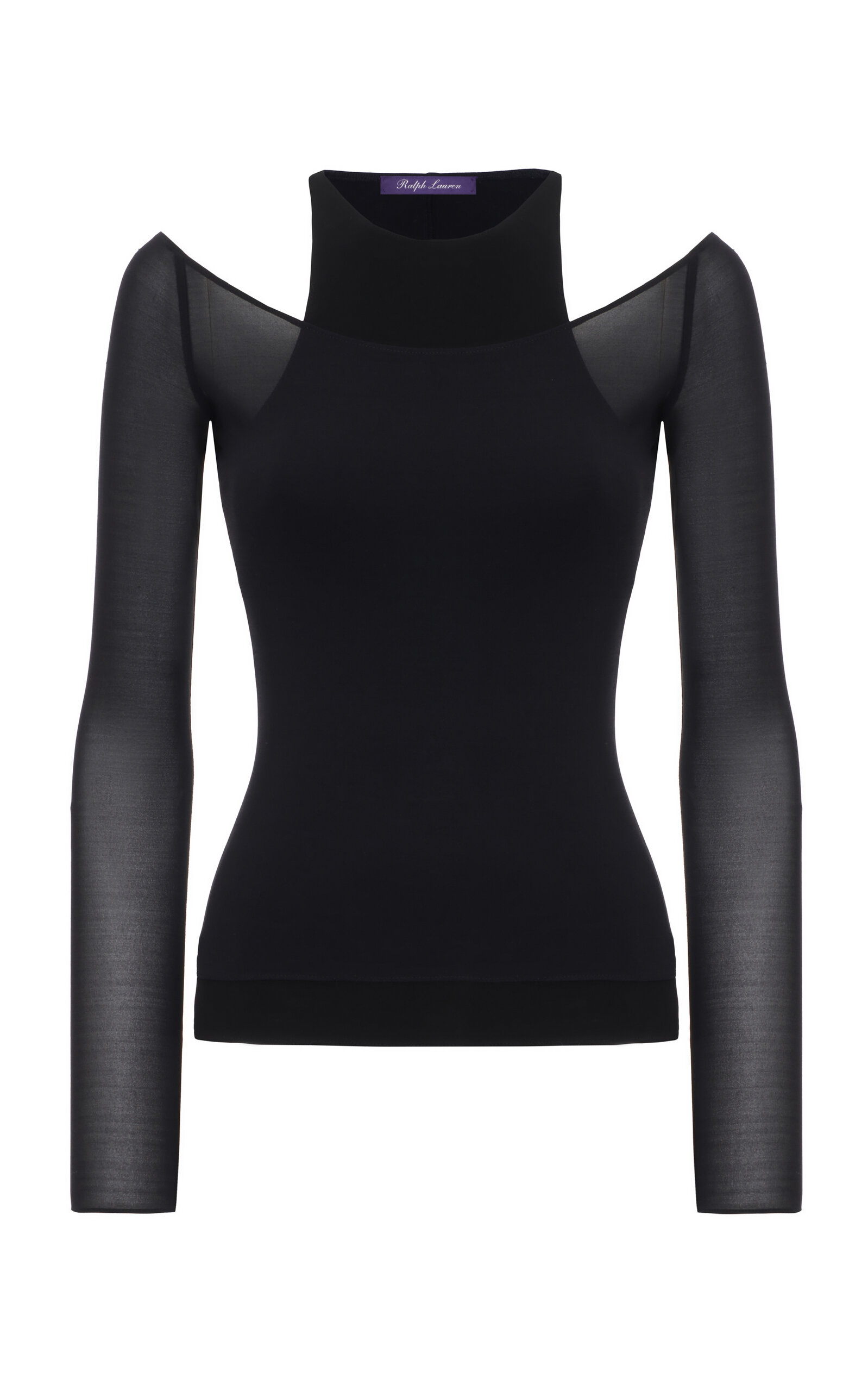 Ralph Lauren Maxine Silk Jersey Top