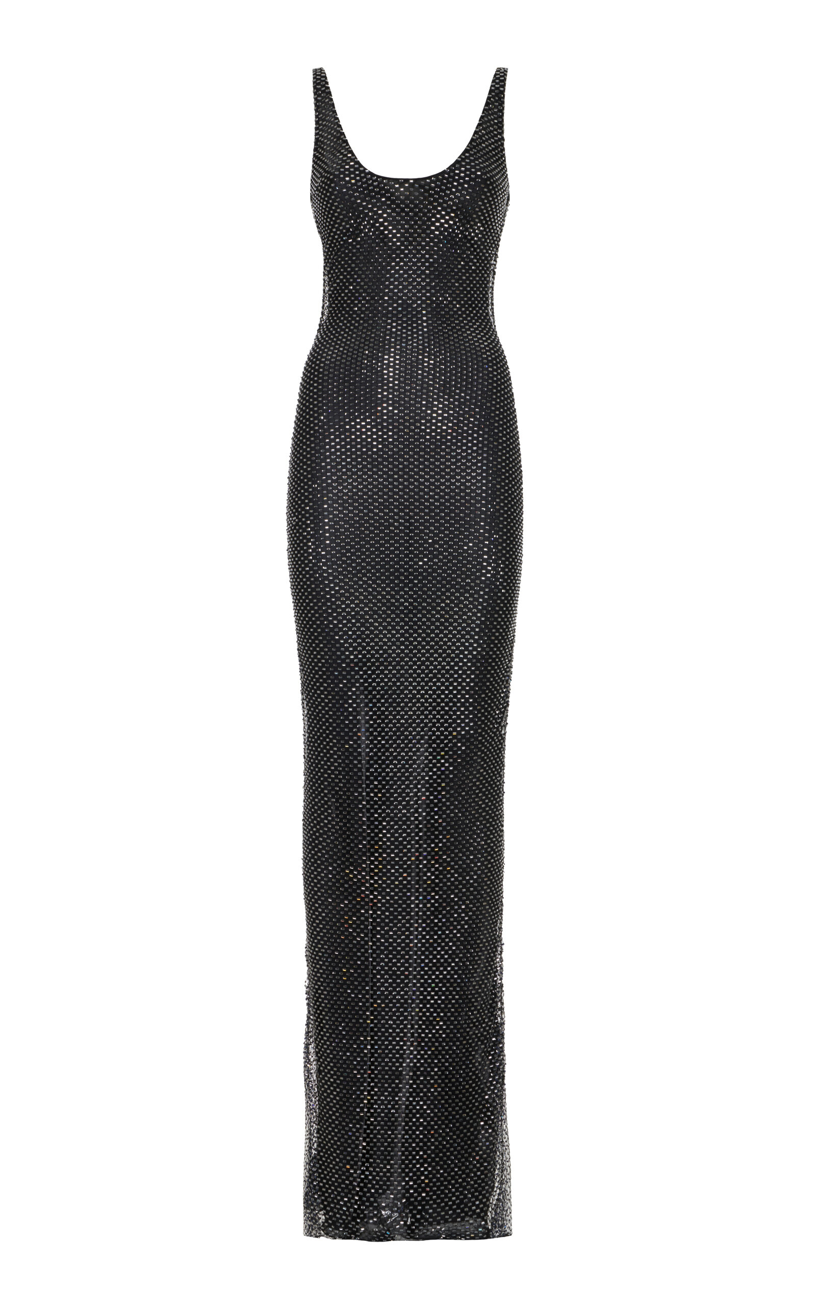 Ralph Lauren Geneva Hotfix Maxi Dress - Black