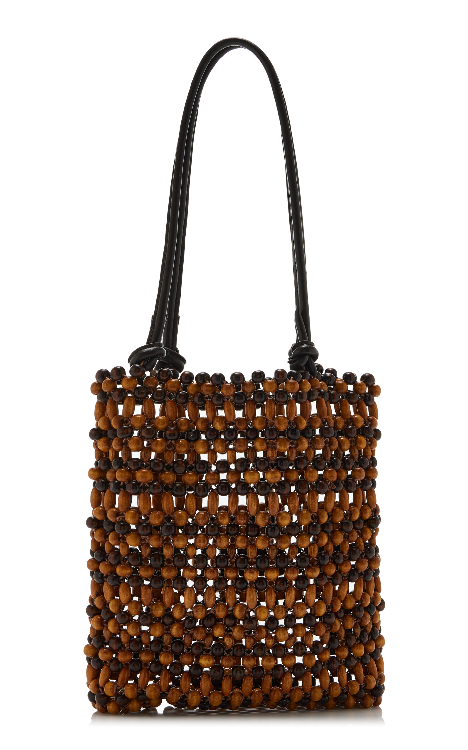 STAUD Baja Beaded Mini Tote Bag