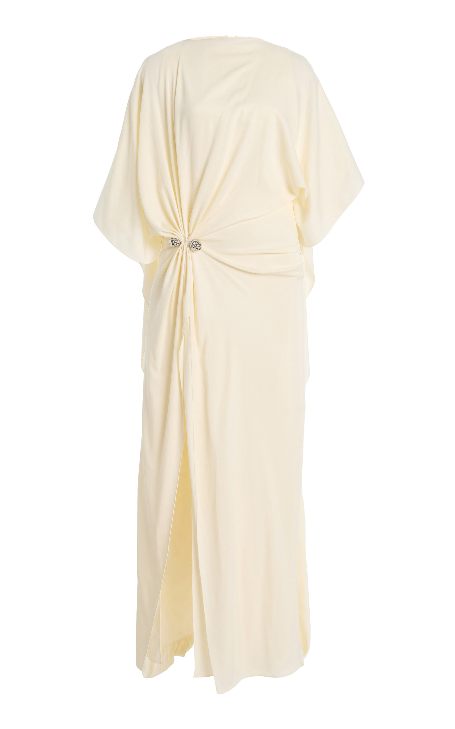 Brandon Maxwell The Lucia Crepe Maxi Dress