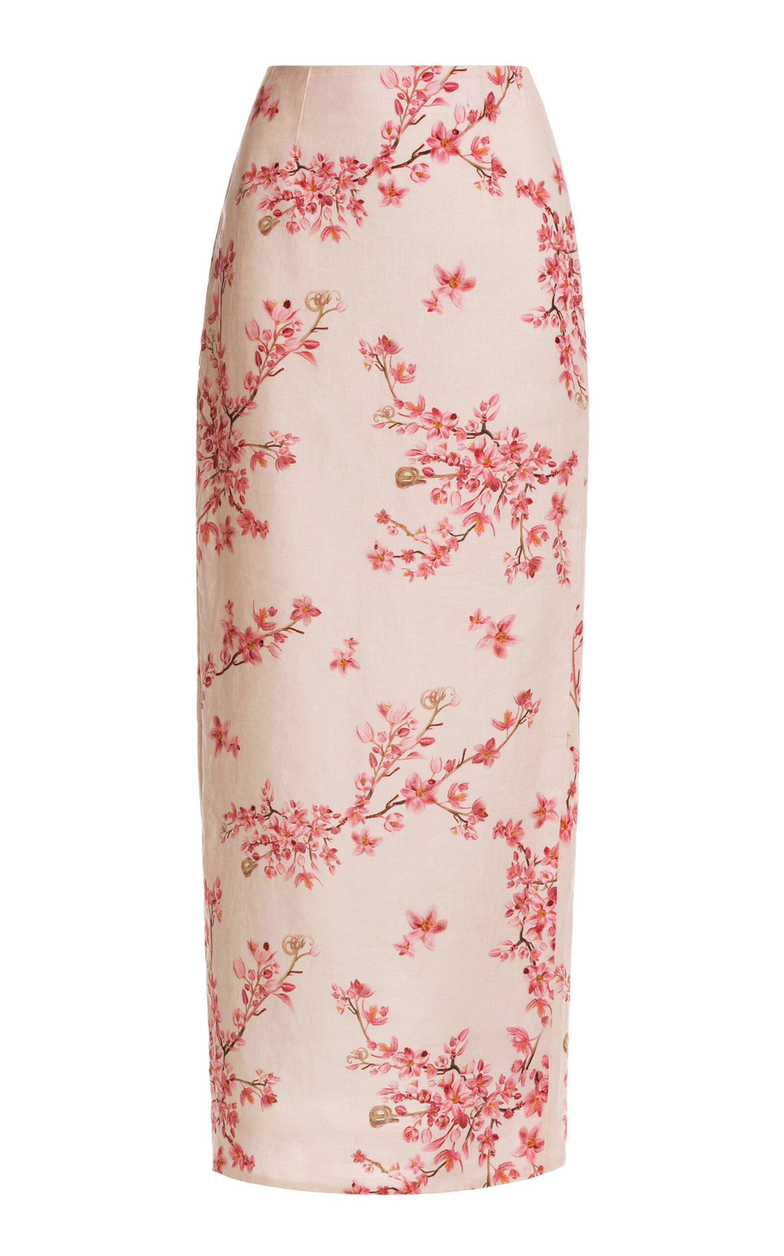 Agua by Agua Bendita Lirica Cauca Linen Skirt - Moda Operandi