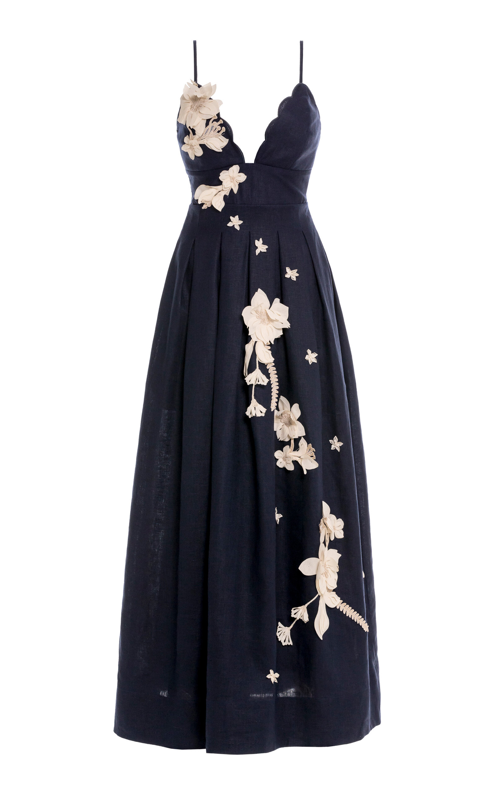 Agua by Agua Bendita Sula Cauca Linen Maxi Dress