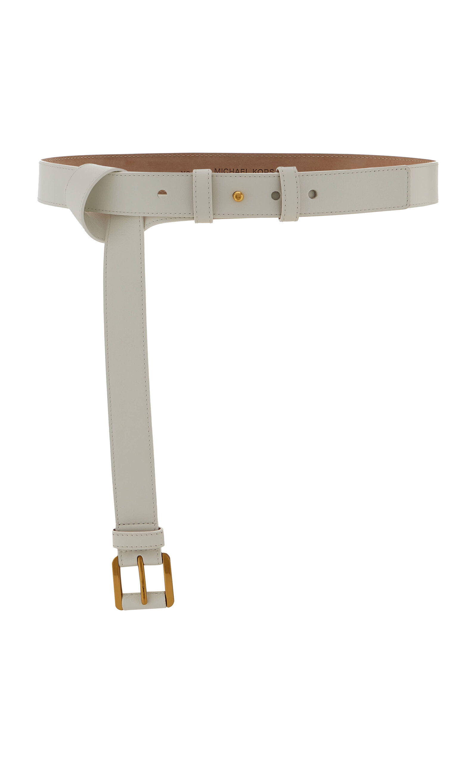 Michael Kors Collection Kaitlin Leather Belt - Moda Operandi