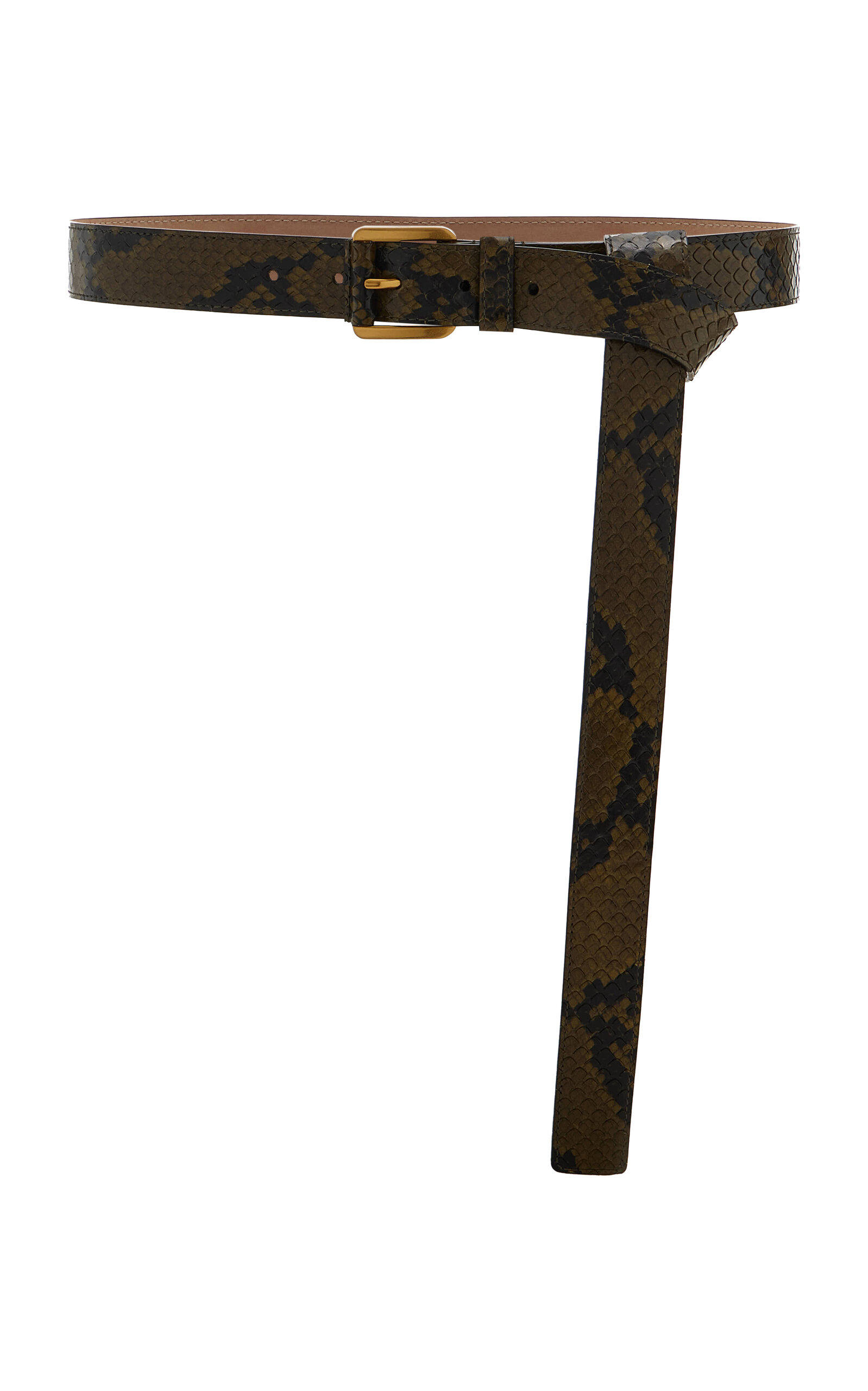 Michael Kors Collection Jodi Leather Belt