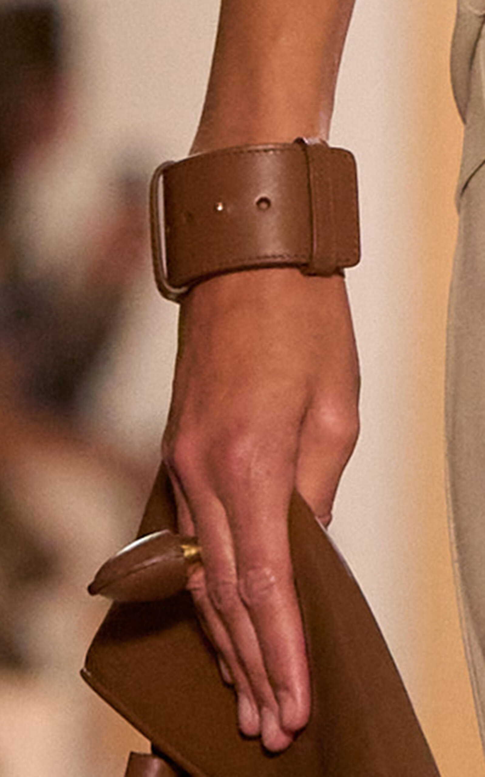 Michael Kors Collection Collar Stud Bracelet - Taupe - OS - Only At Moda Operandi