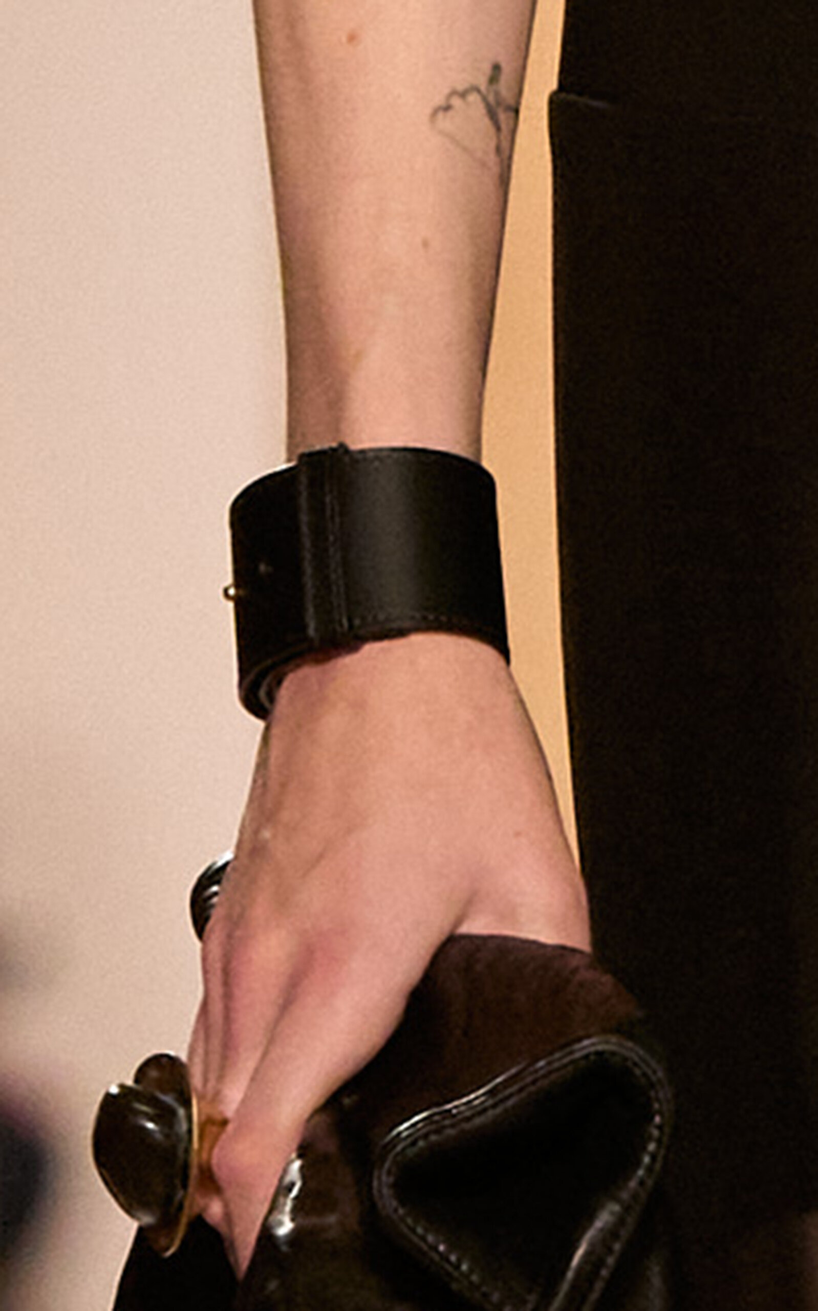 Michael Kors Collar Stud Bracelet In Black