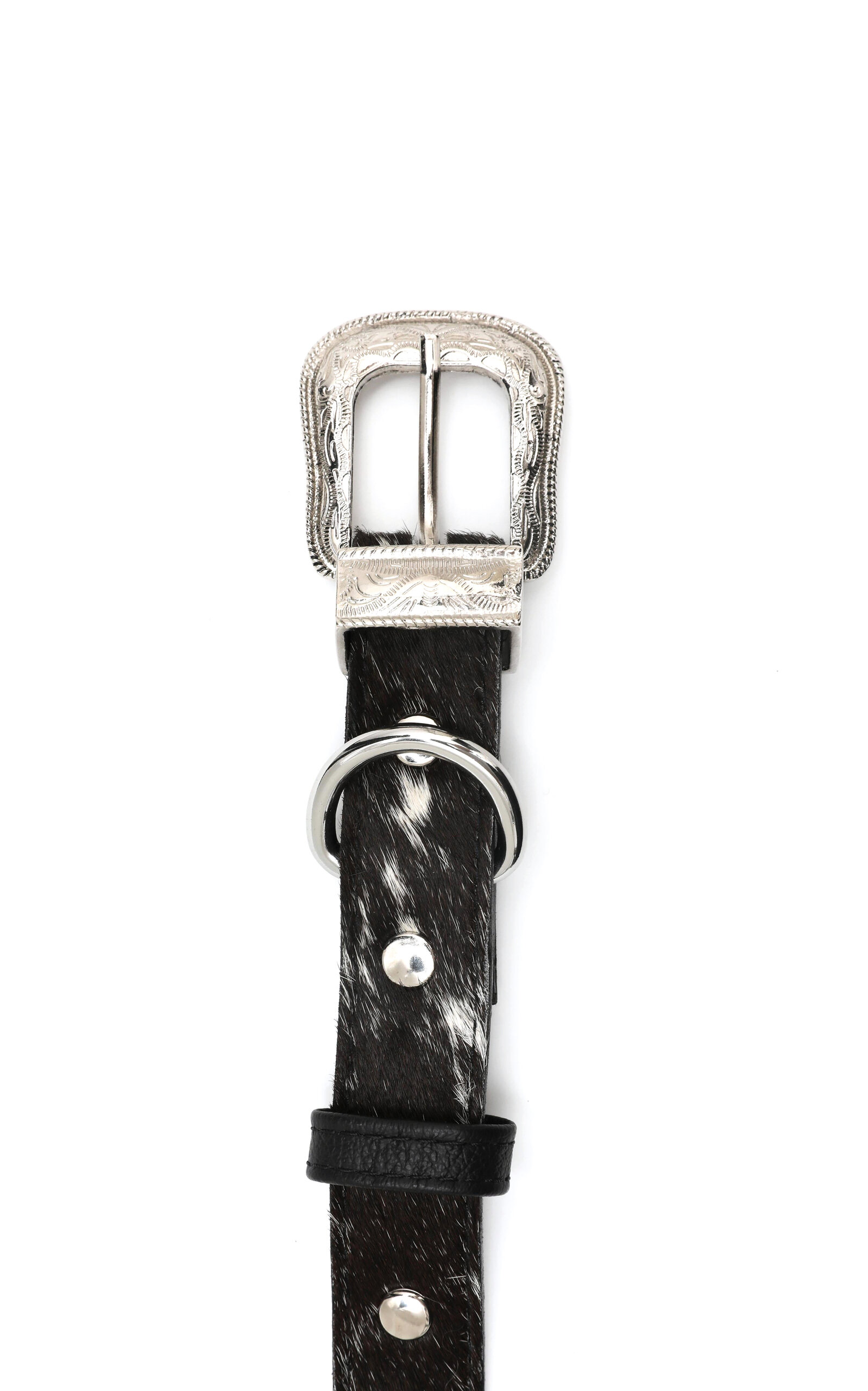 Perrita Cow Girl Dog Collar In Animal Print
