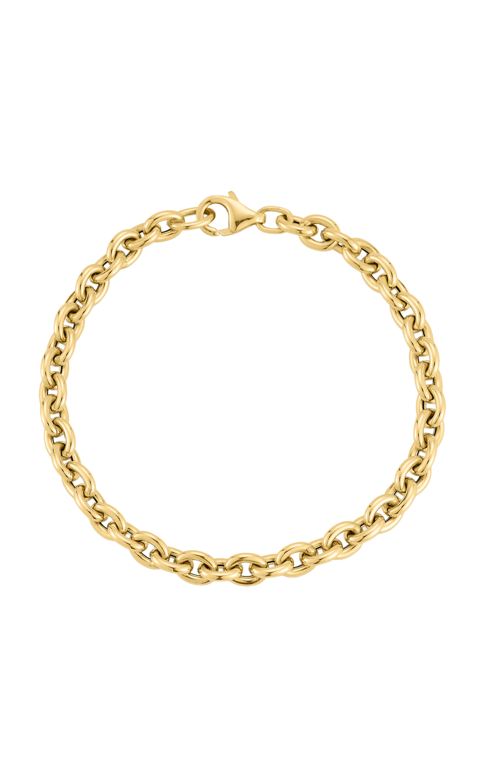 Ef Collection Sienna 14k Yellow Gold Bracelet In Gold