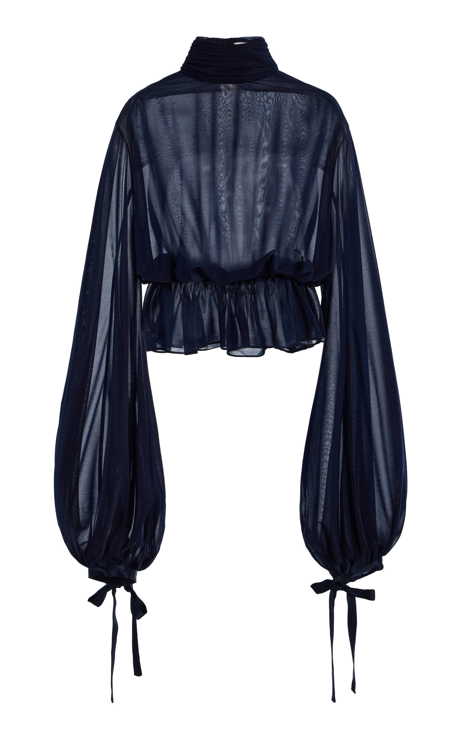Mel Usine Philippa Jersey Top In Blue