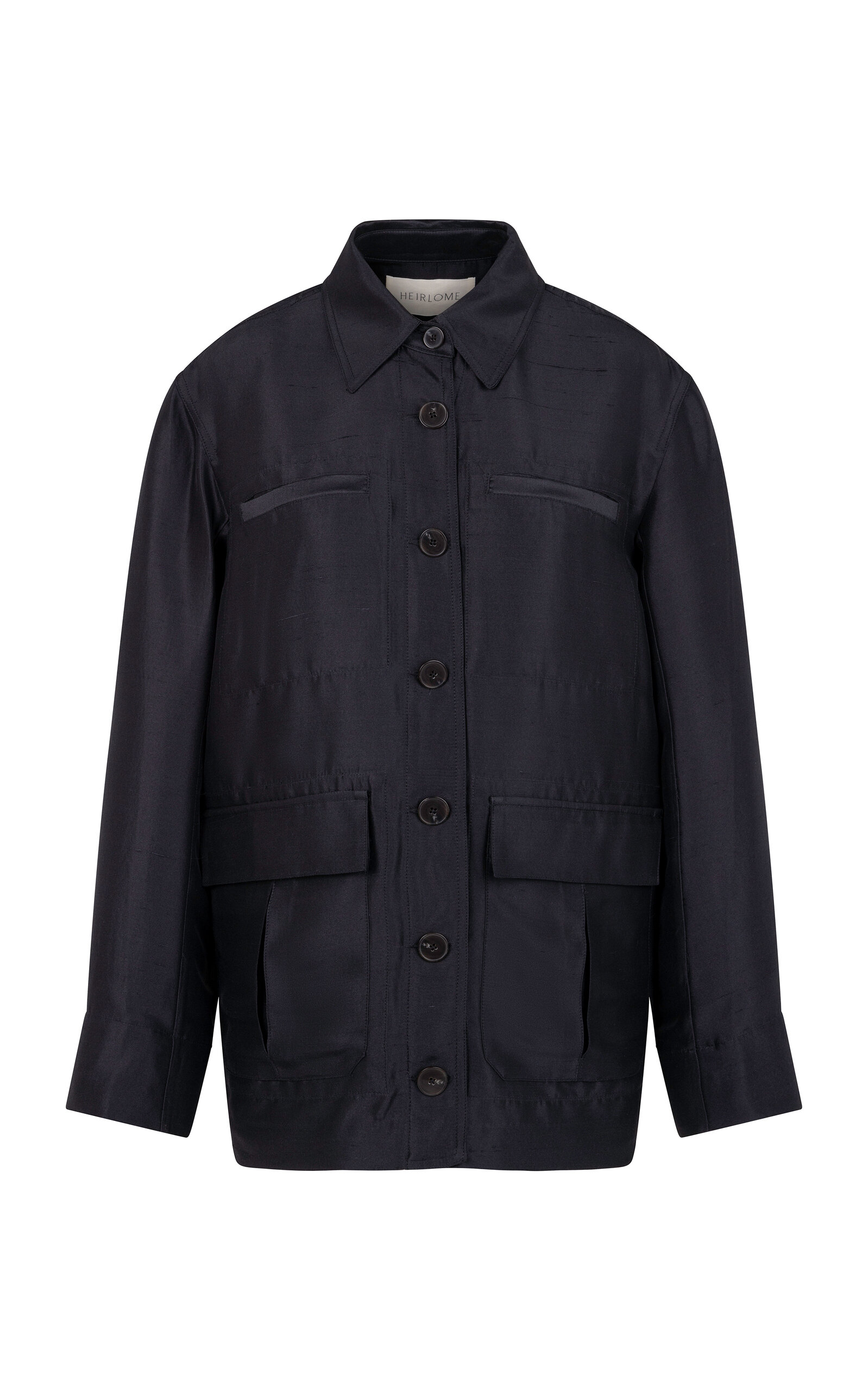 Heirlome Barn Silk Jacket - Black