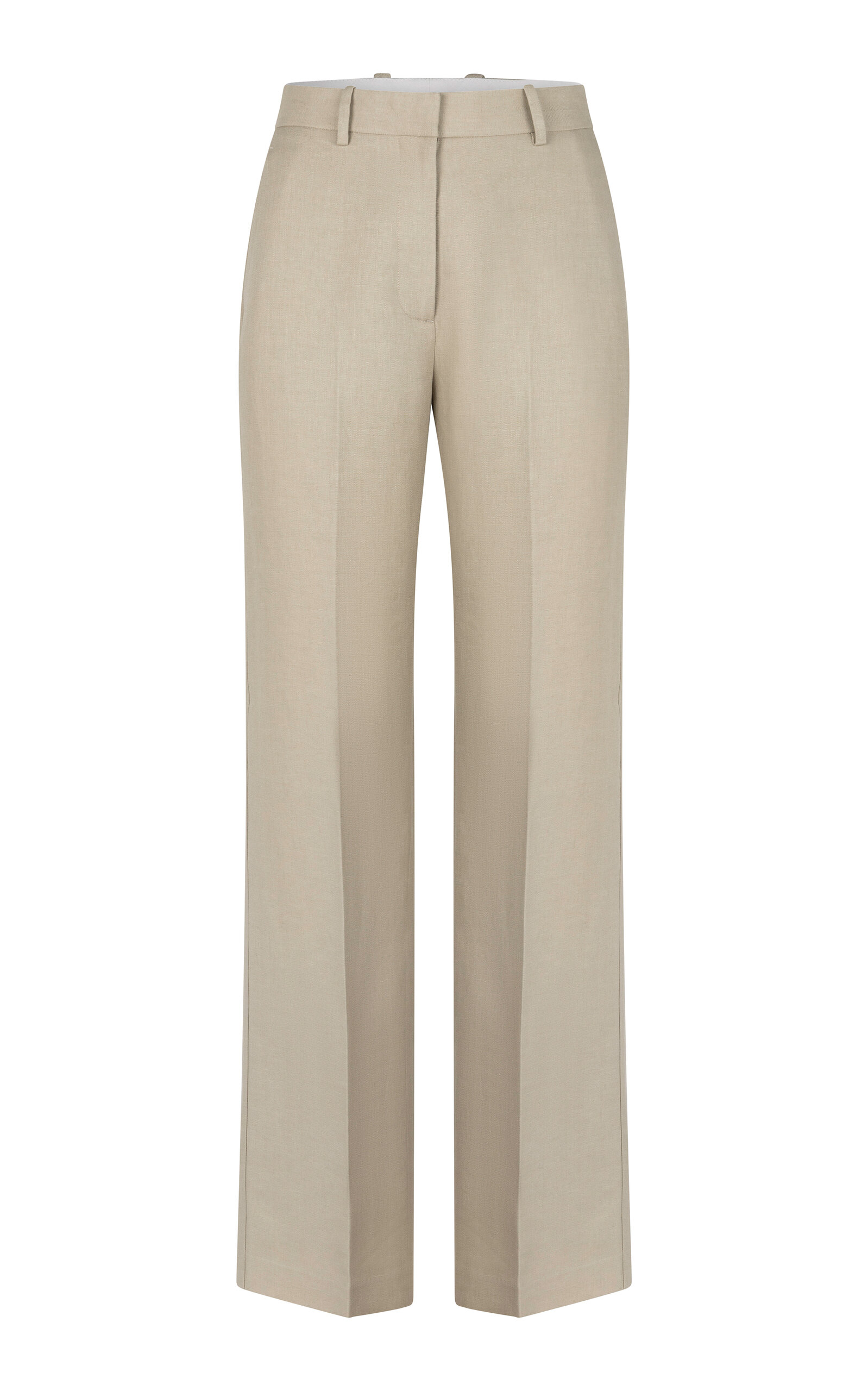 Heirlome Eleanor Linen Trousers In Green