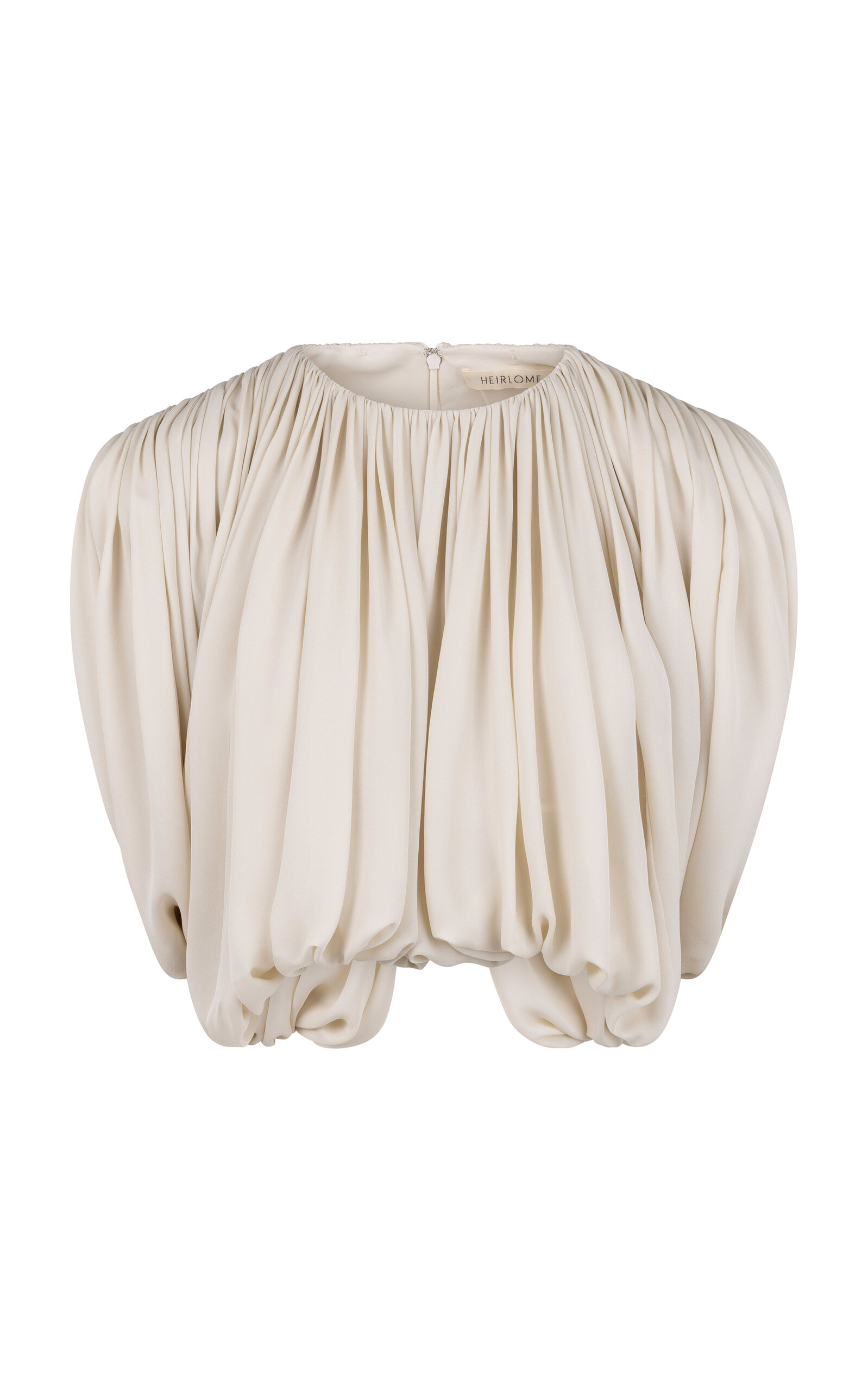 Heirlome Renata Silk Top In Neutral