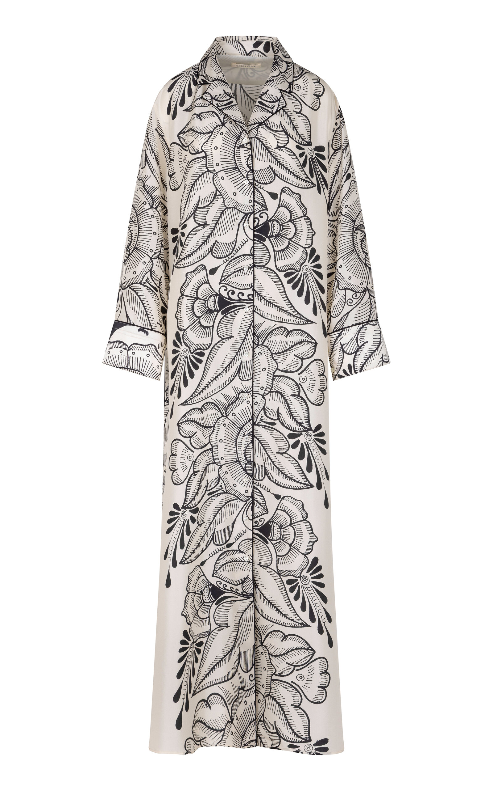 Heirlome Bernardina Riviera Silk Maxi Dress - Print