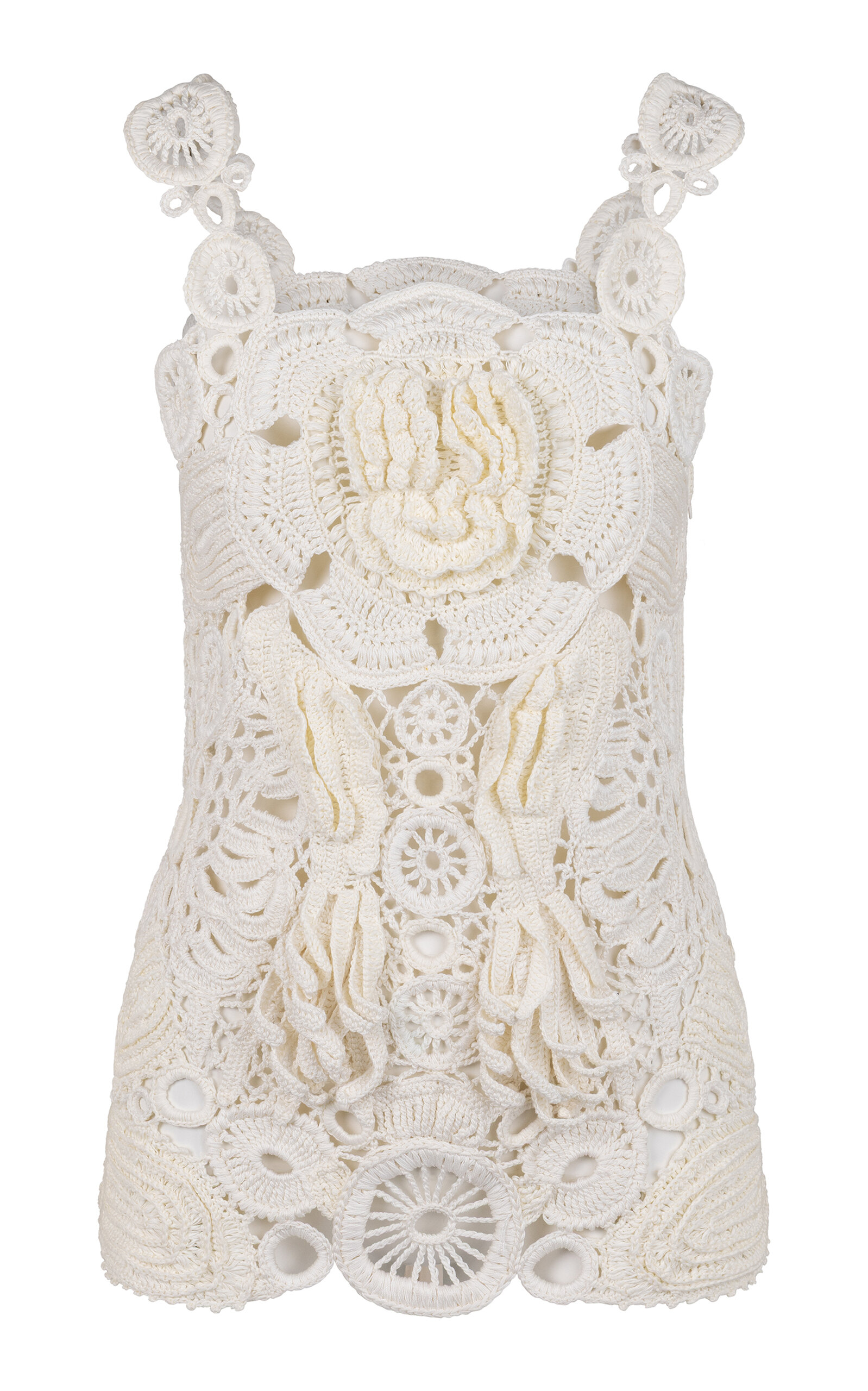 Heirlome Roselia Silk-Crochet Top - Women's Clothing