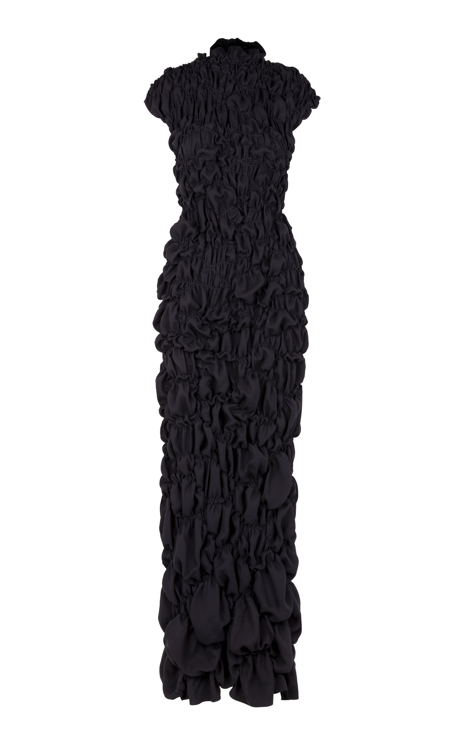 Heirlome Sloane Silk Maxi Dress - Black