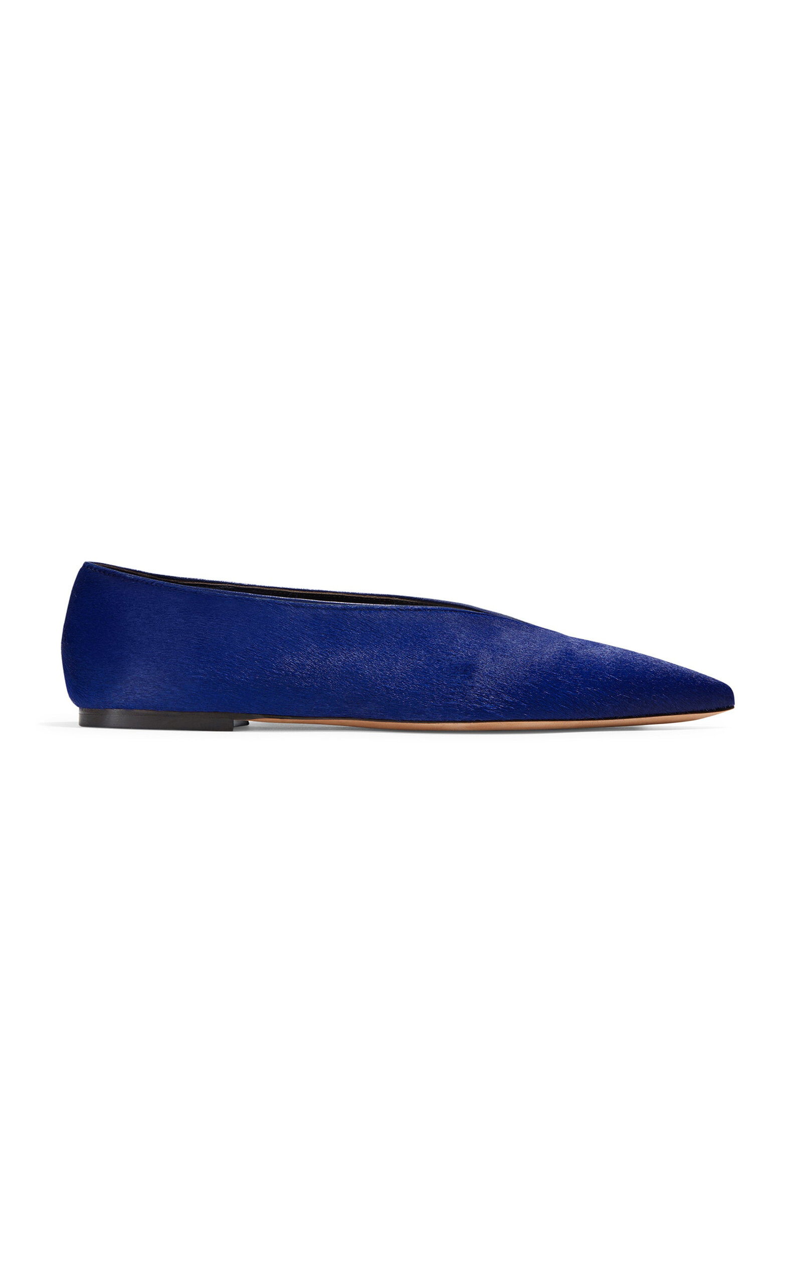 Emme Parsons Calf Hair Pointy V-Flats