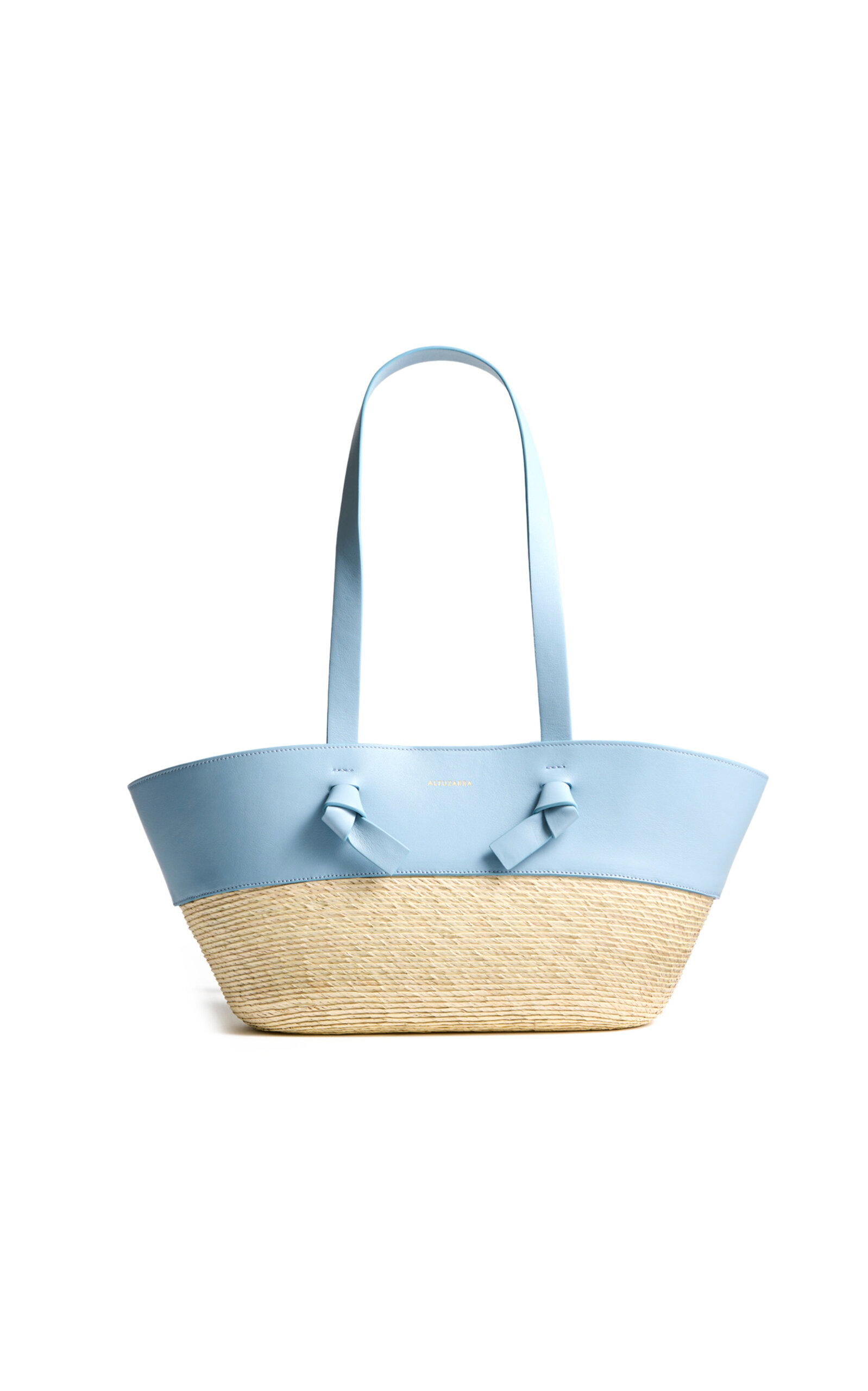 Altuzarra Knot Basket Small Long Handle - Blue - OS