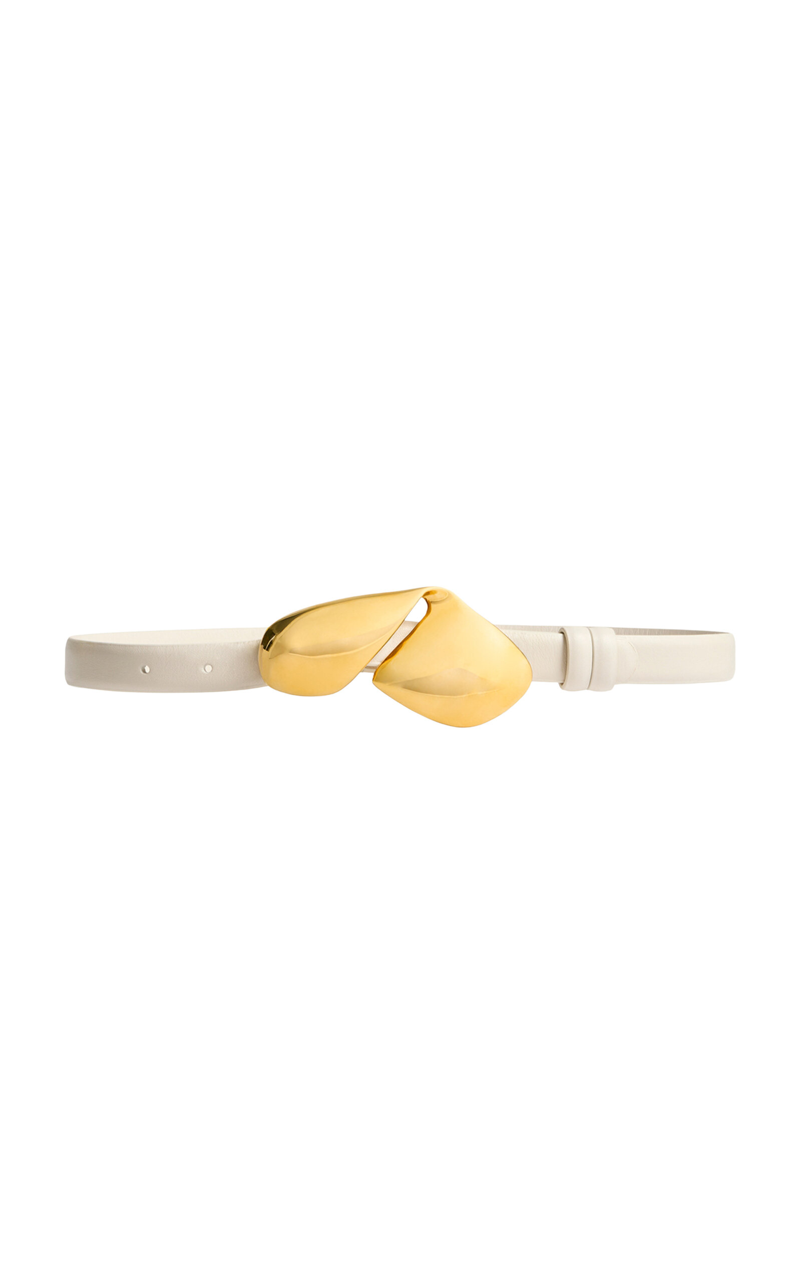 Altuzarra Abstract Buckle Belt - Ivory