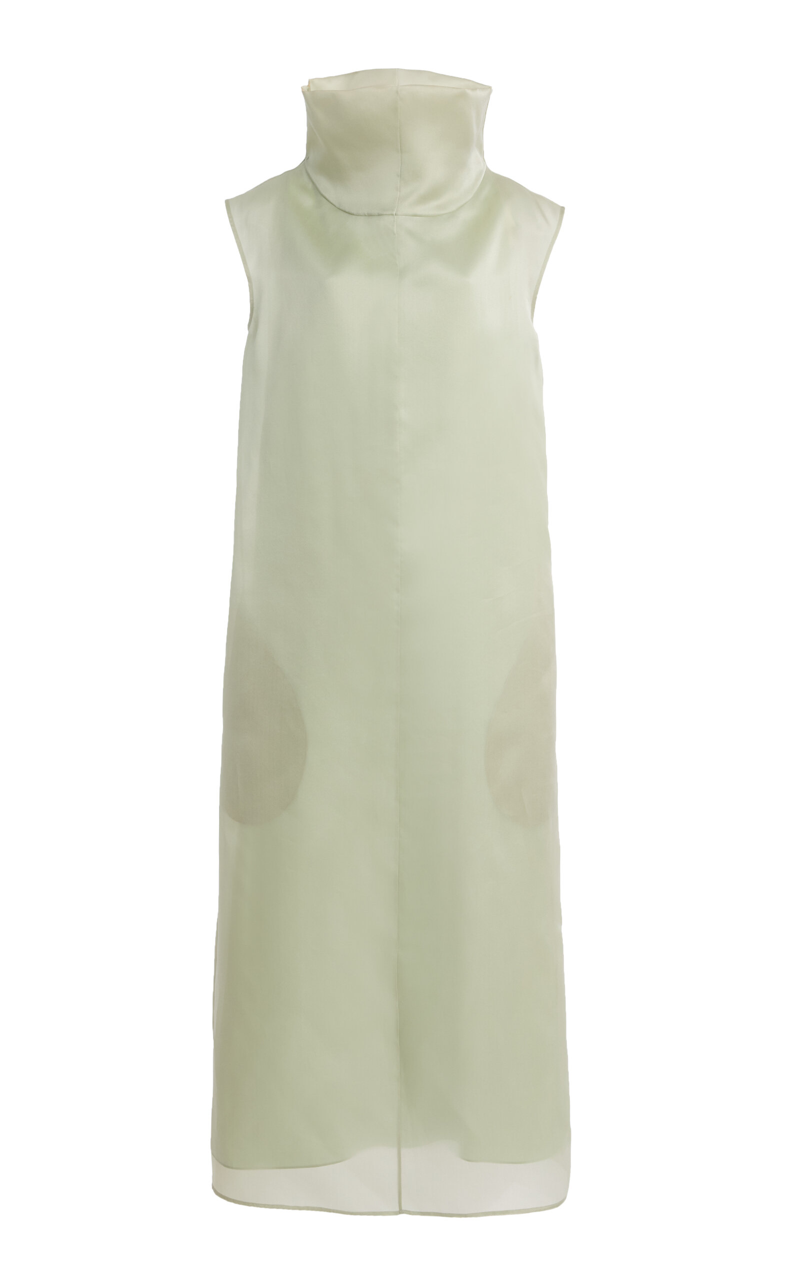Altuzarra Muriel Silk Organza Maxi Dress In Green
