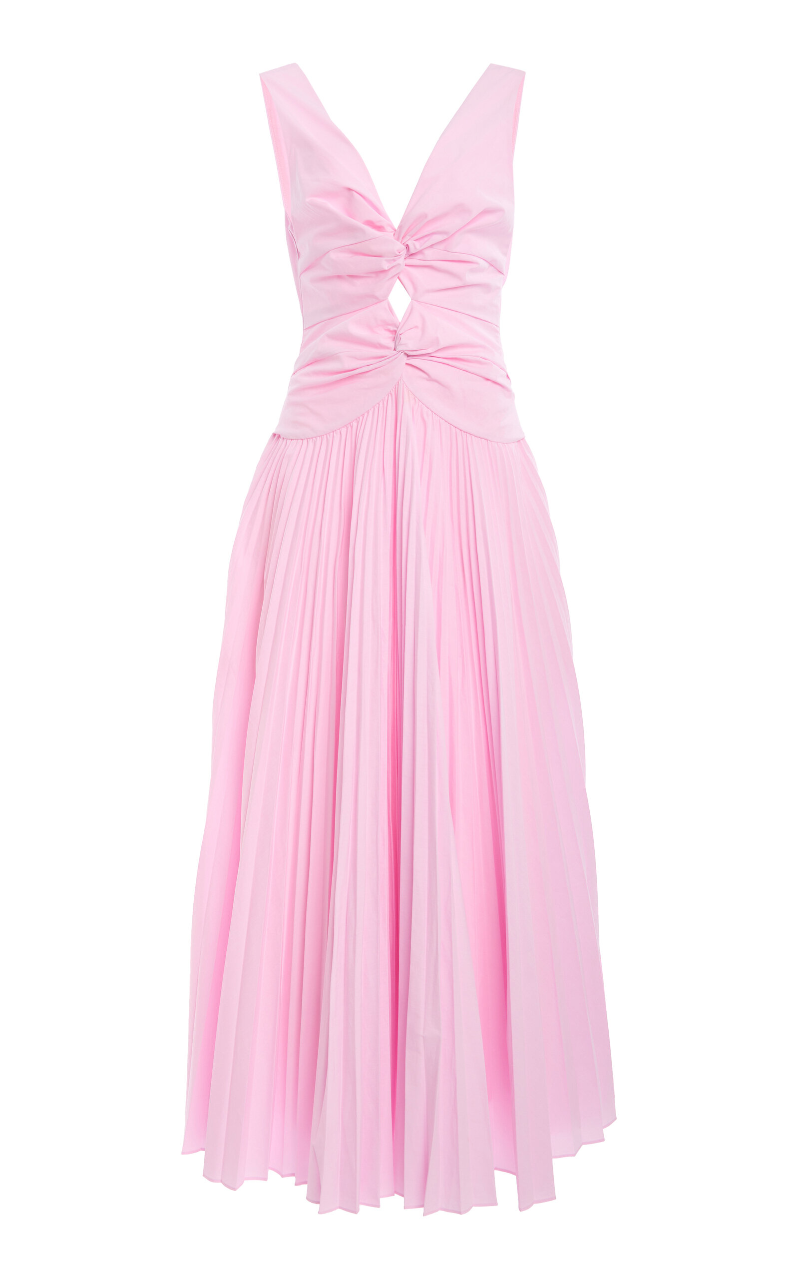SIMKHAI Vivianne Cotton Midi Dress