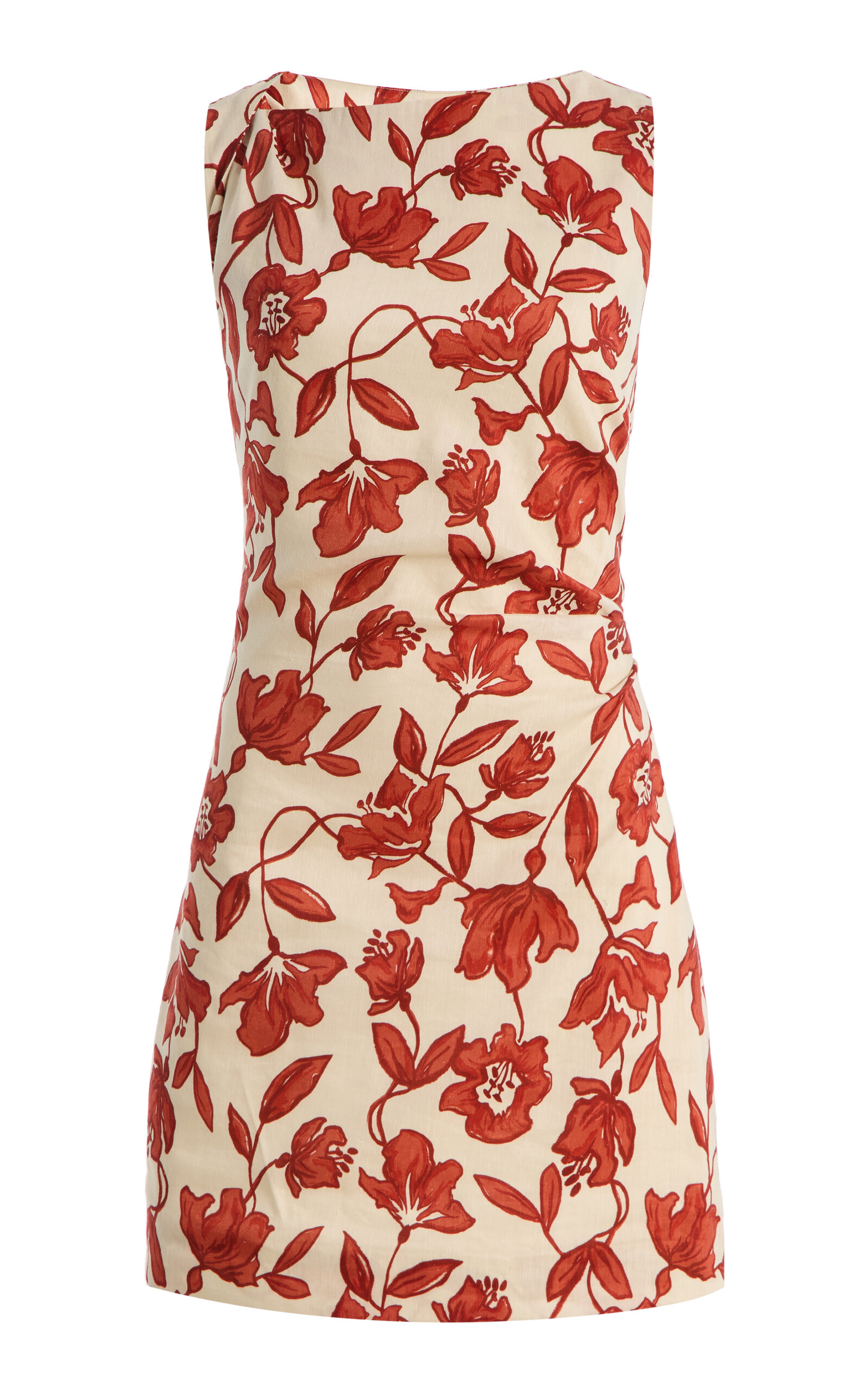 SIR. Chloe Linen-Blend Mini Dress