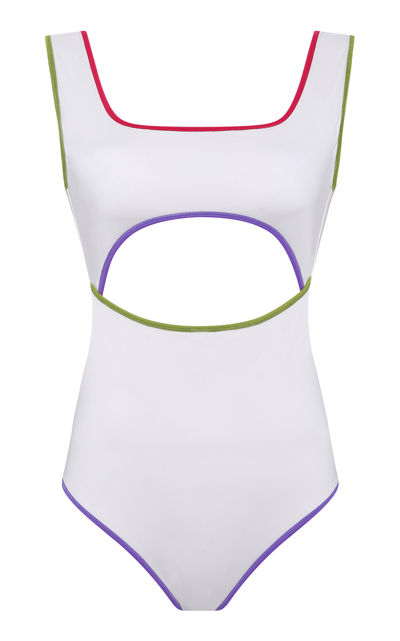 Siedres Nima Cut-out One-piece Swimsuit In Multi