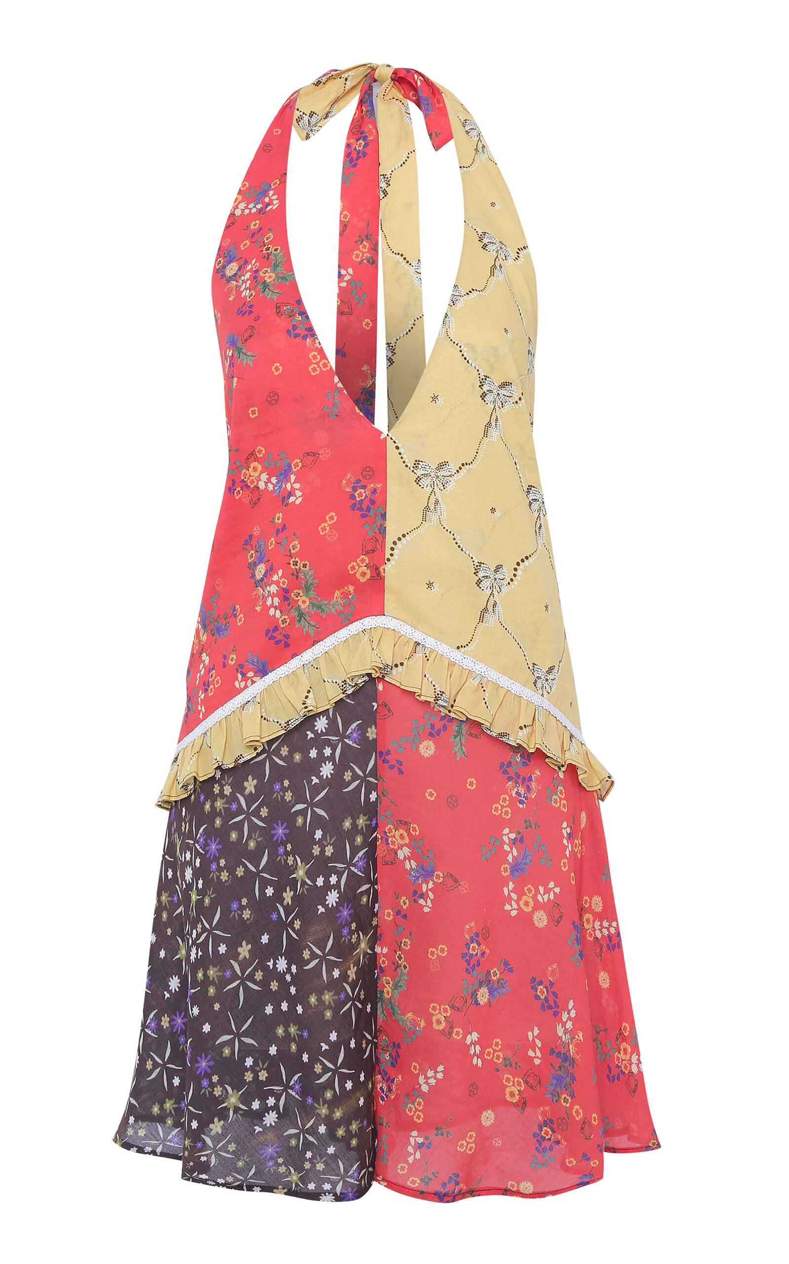 SIEDRÉS Suliens Printed Cotton-Poplin Playsuit - Multi