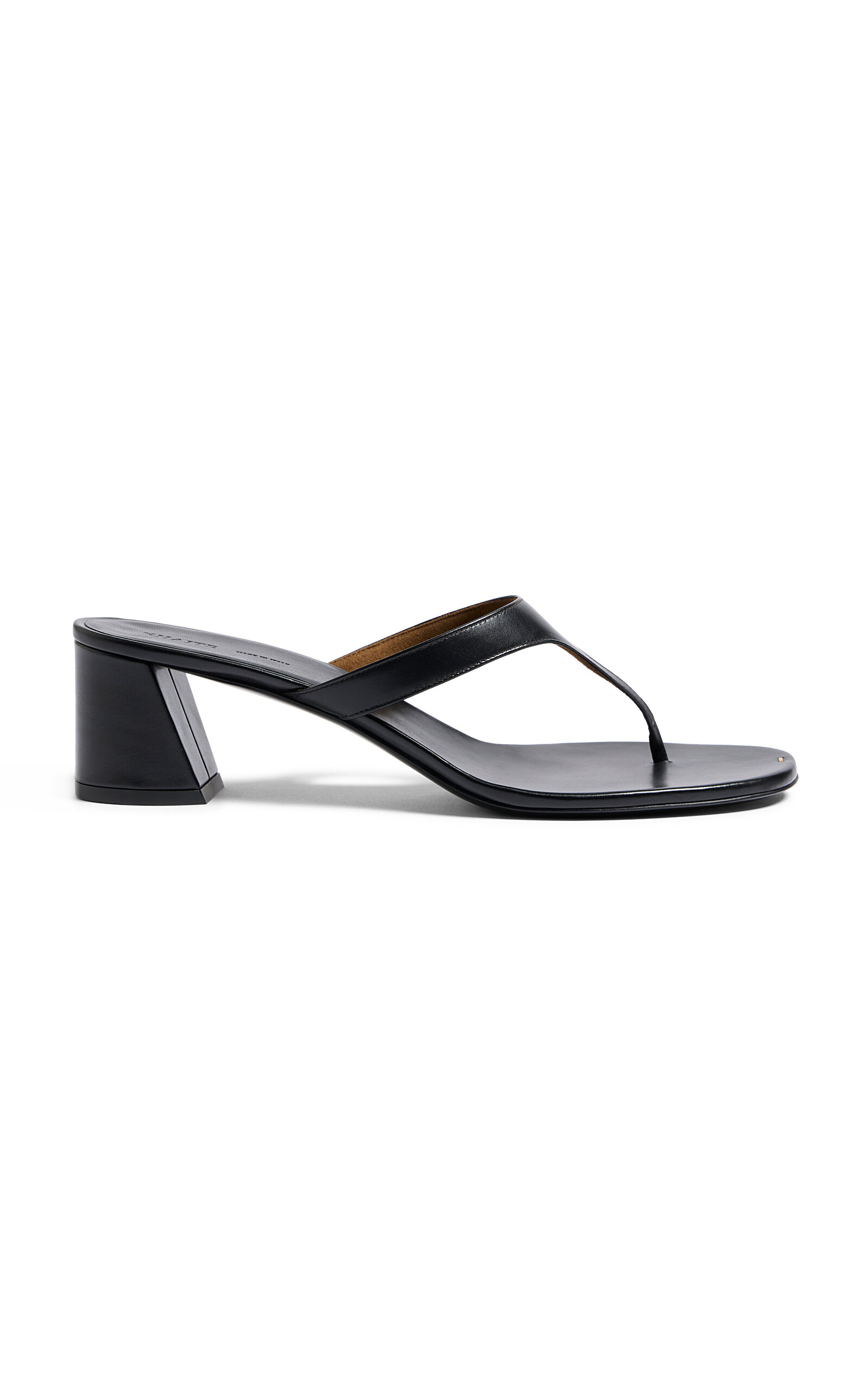 Khaite Archer Leather Sandals - Moda Operandi