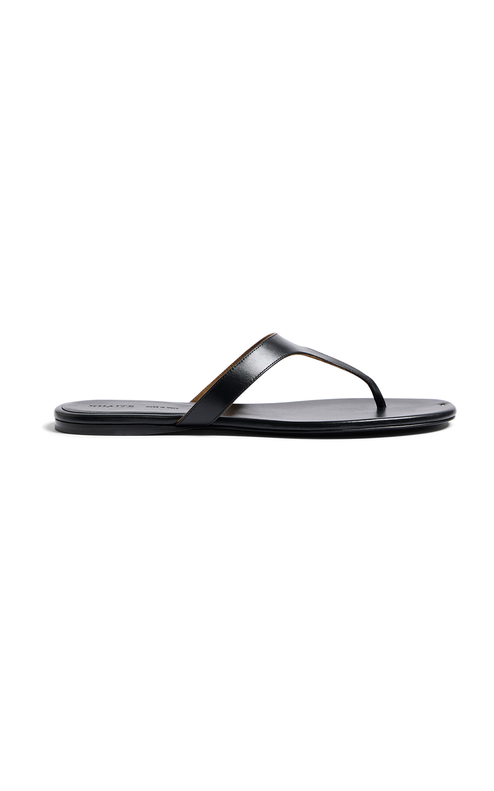 Khaite Archer Leather Thong Sandals