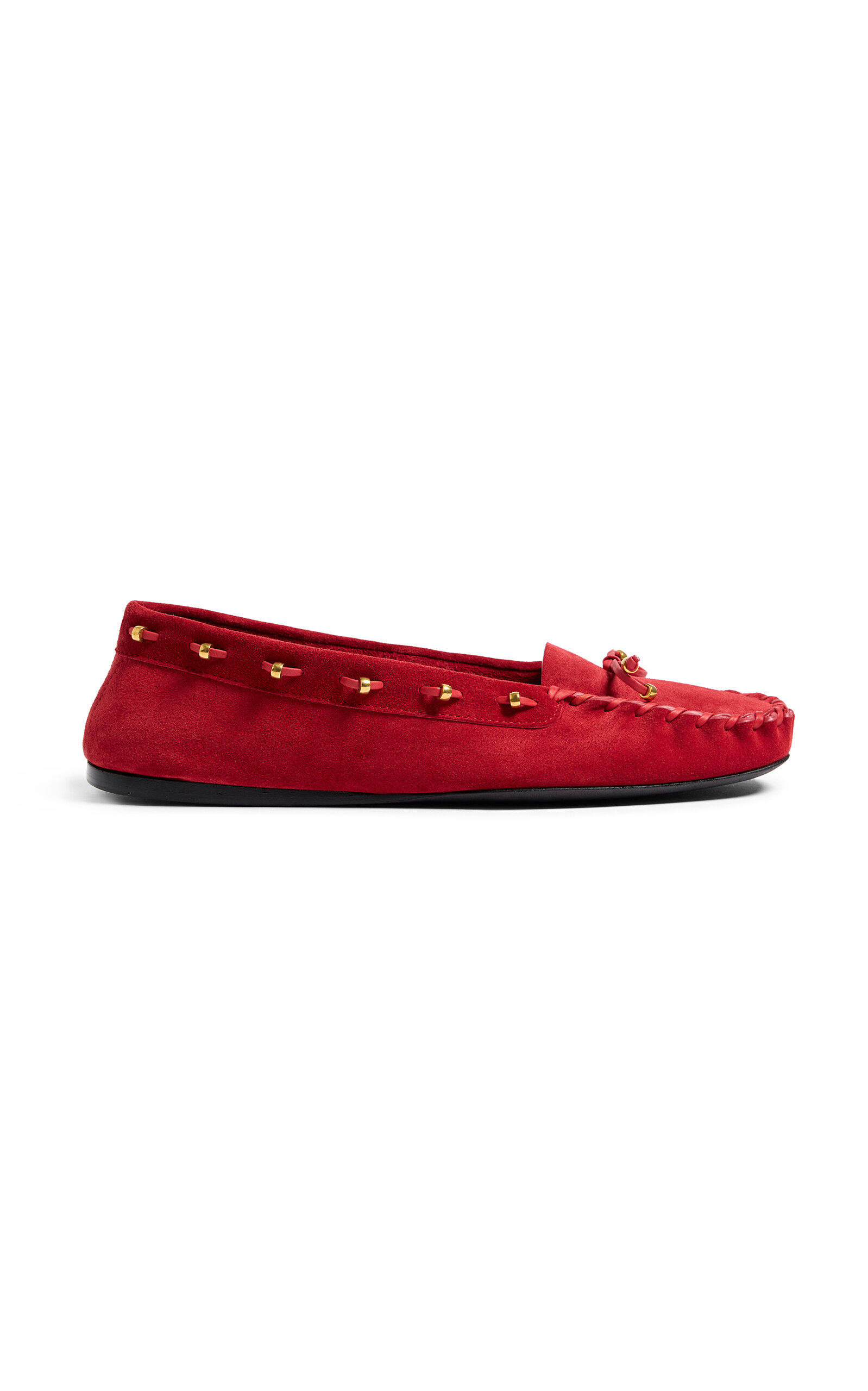 Khaite Milly Suede Moccasins