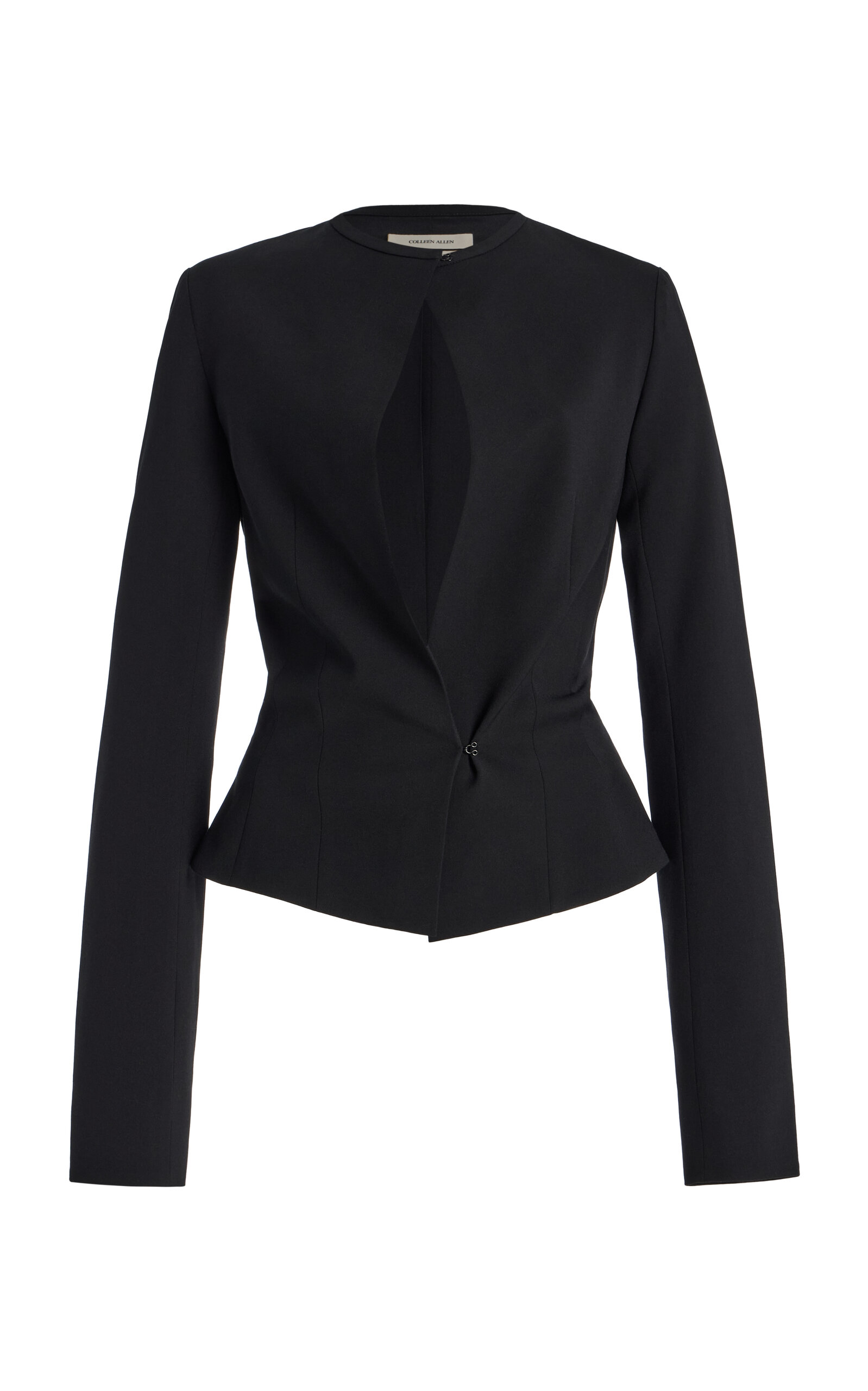 COLLEEN ALLEN Keyhole Wool Jacket